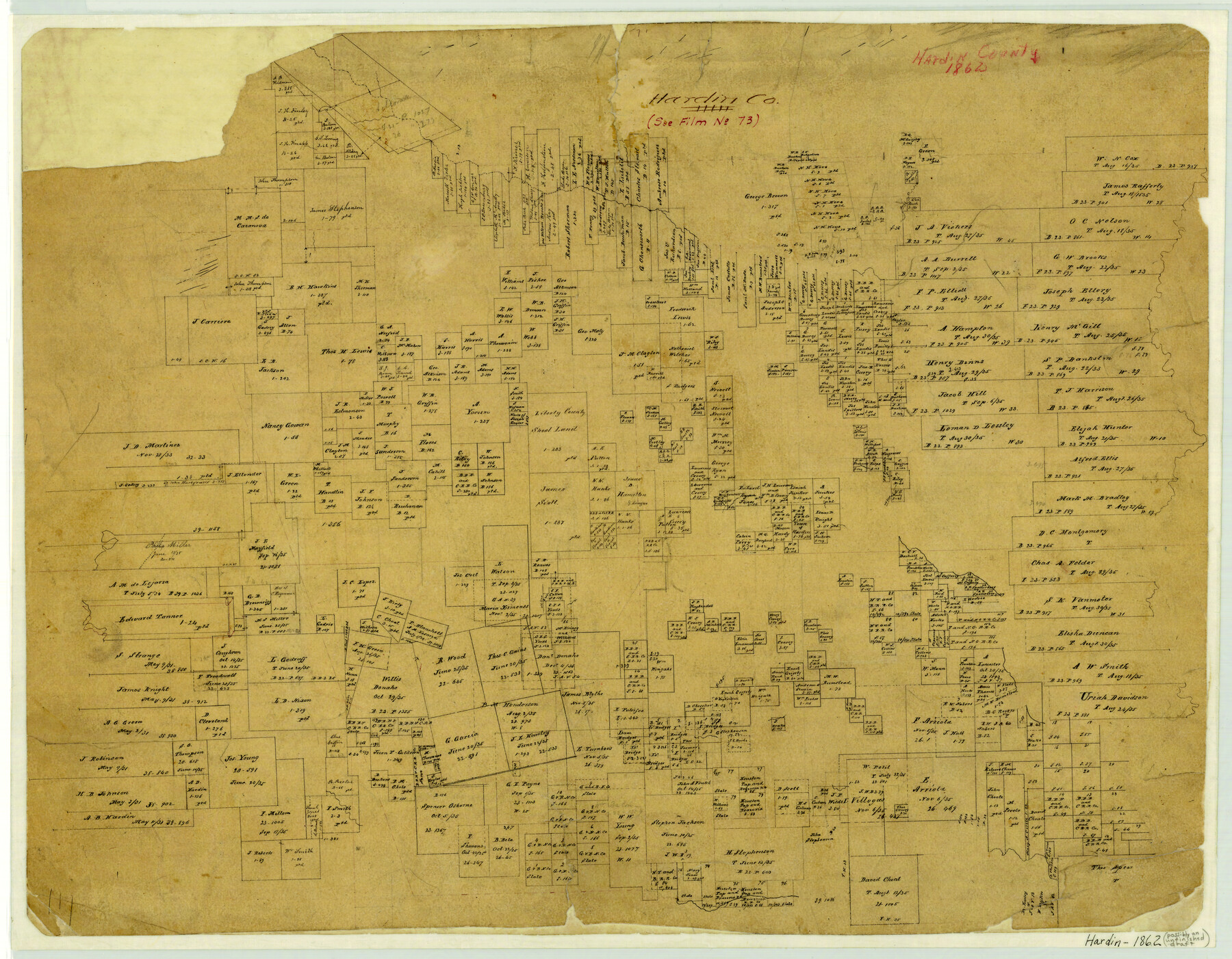 3628, Hardin County, General Map Collection