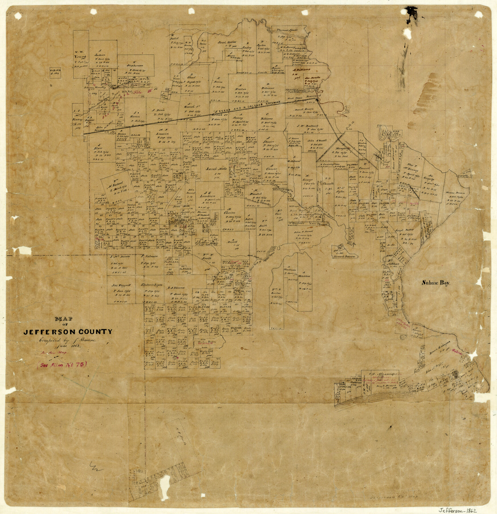3727, Map of Jefferson County, General Map Collection
