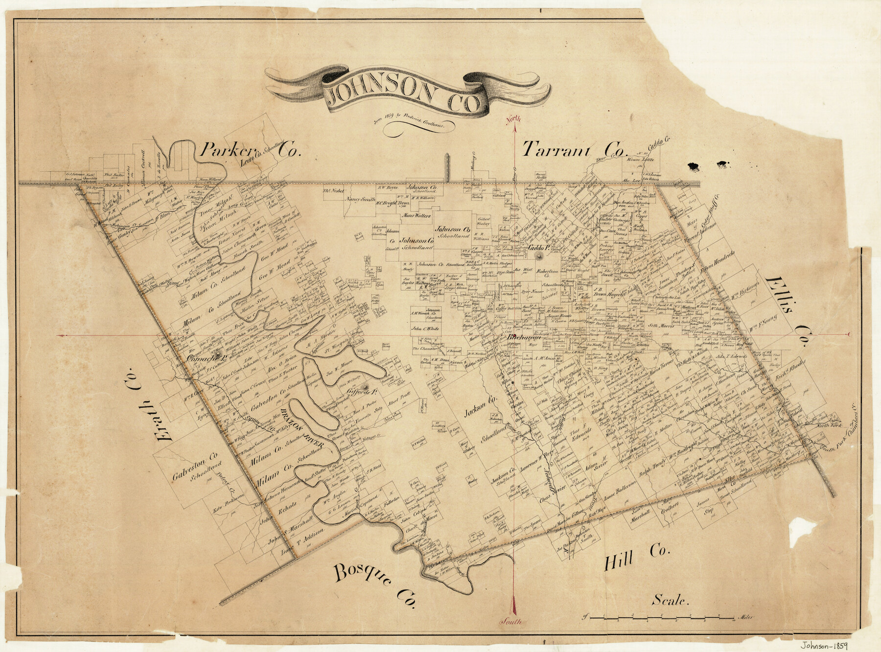 3732, Johnson County, General Map Collection