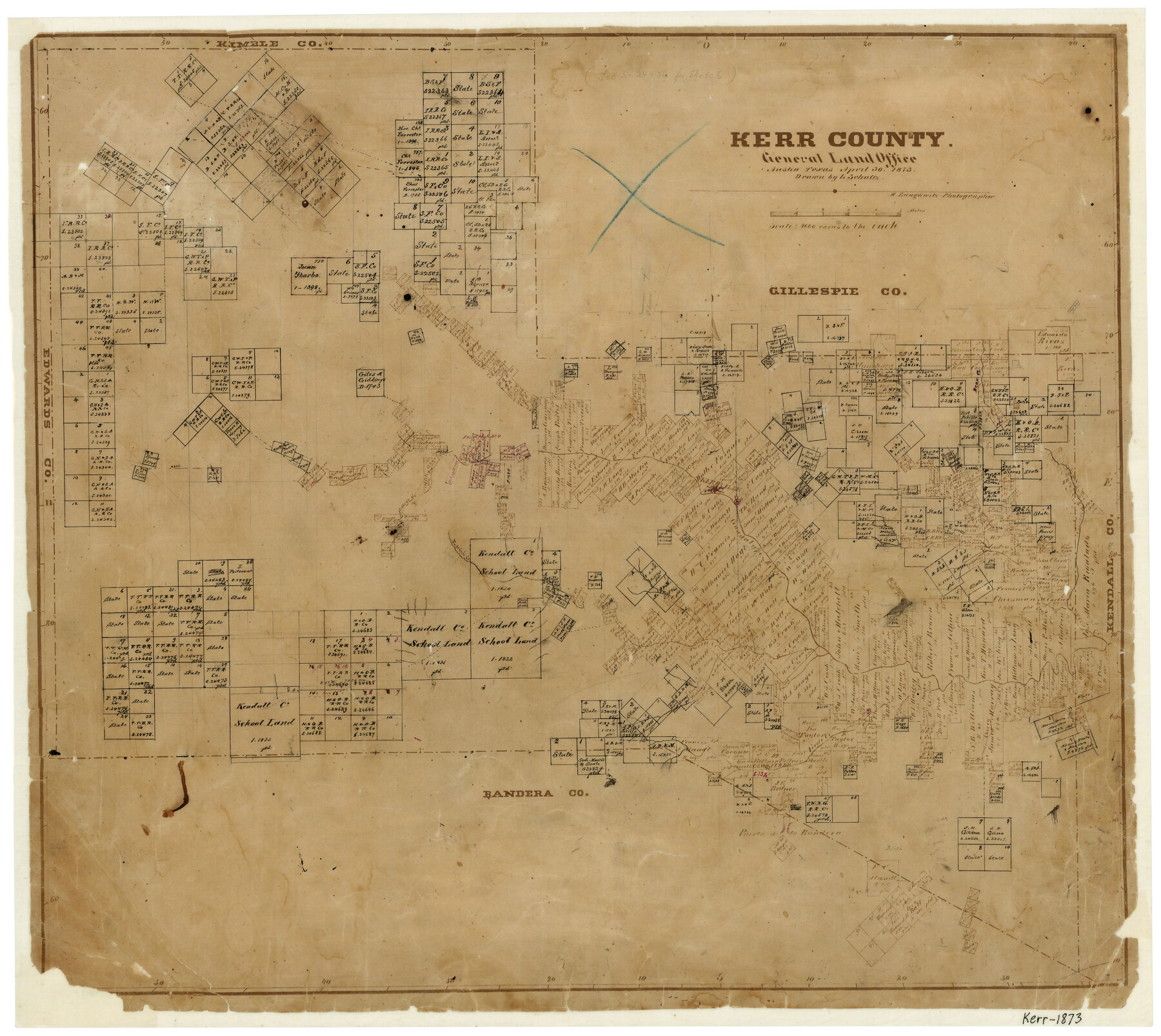 3761, Kerr County, General Map Collection