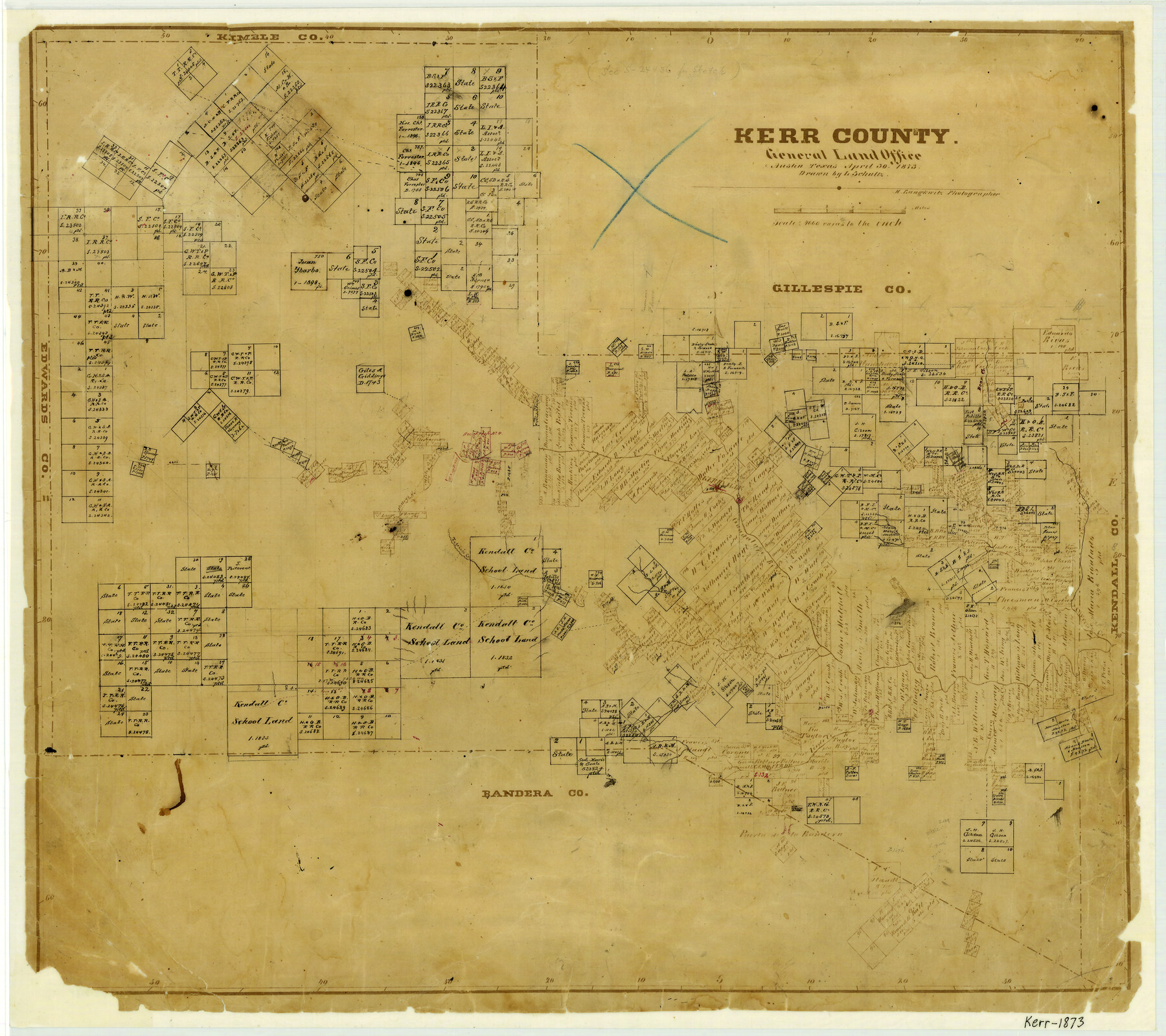 3761, Kerr County, General Map Collection