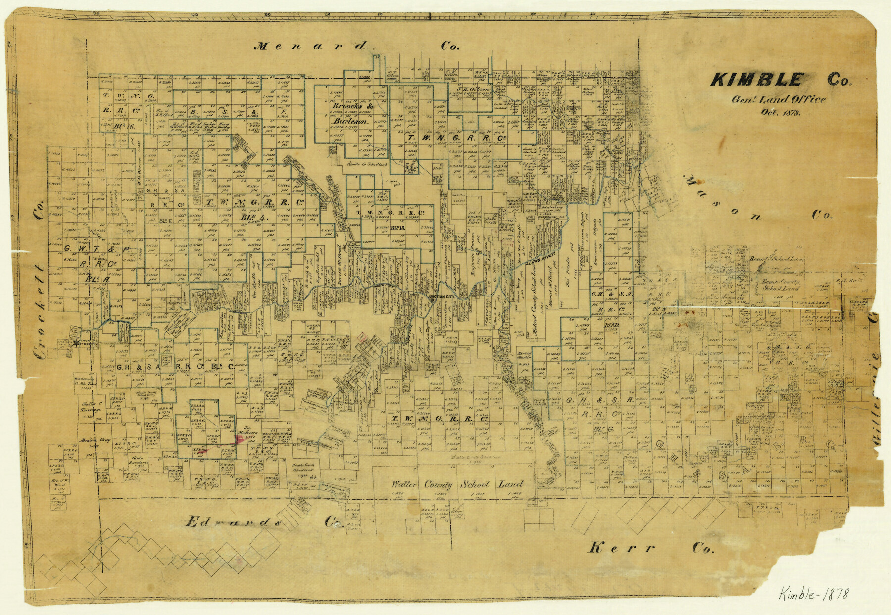 3767, Kimble County, General Map Collection
