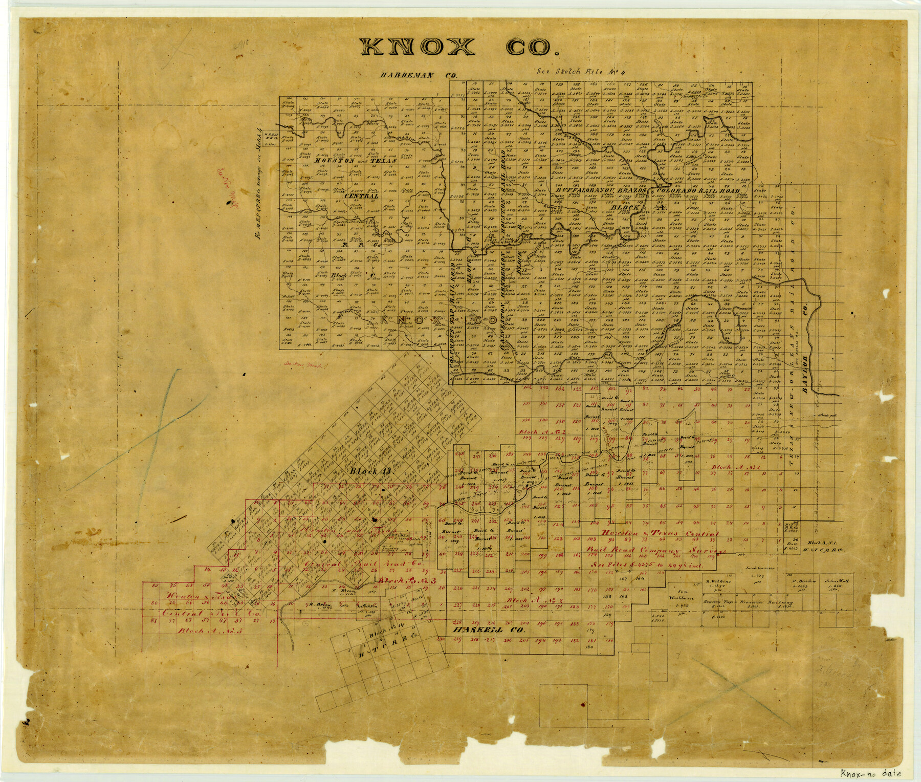 Knox County 3782, Knox County, General Map Collection 3782, Knox