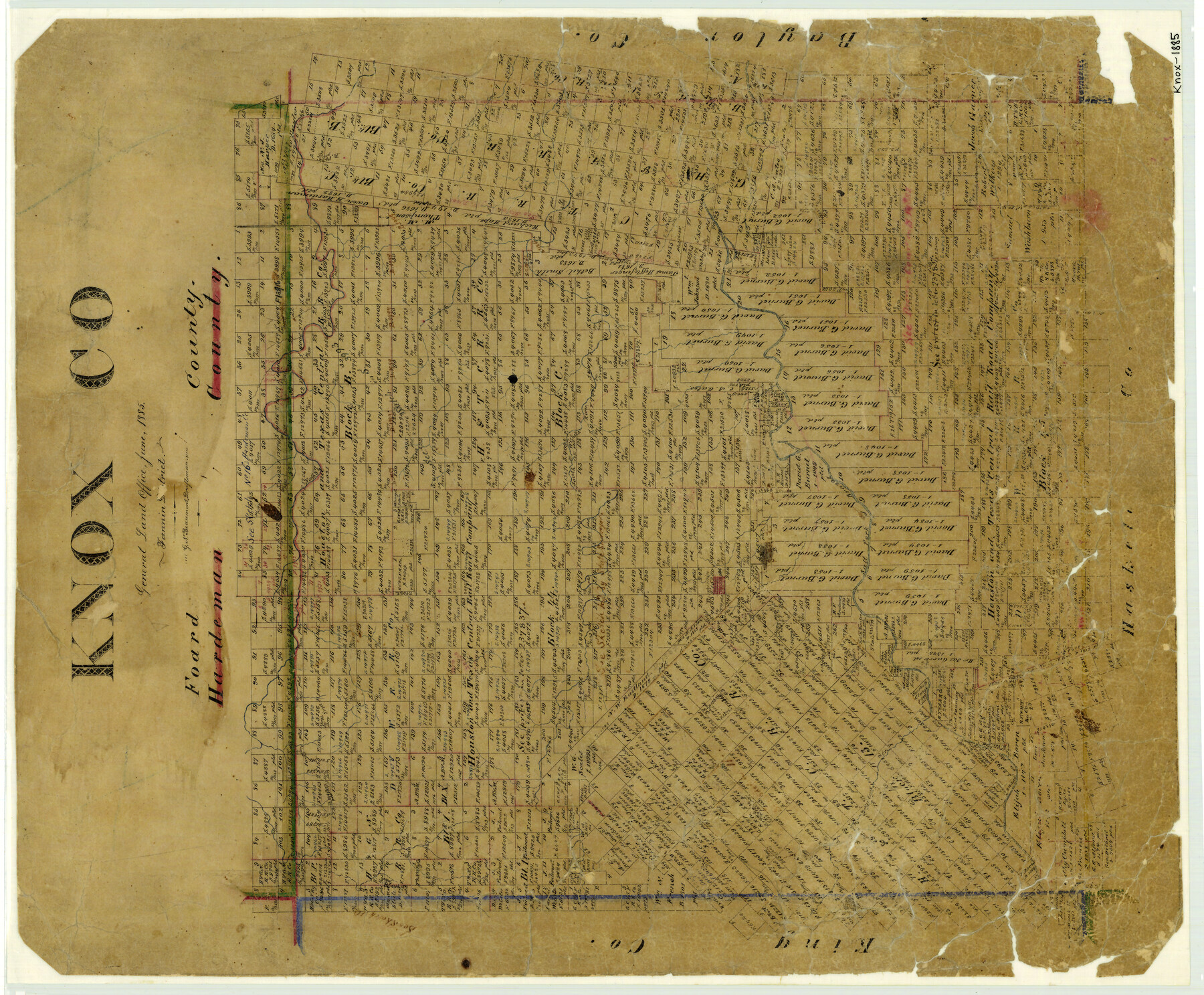 3783, Knox County, General Map Collection