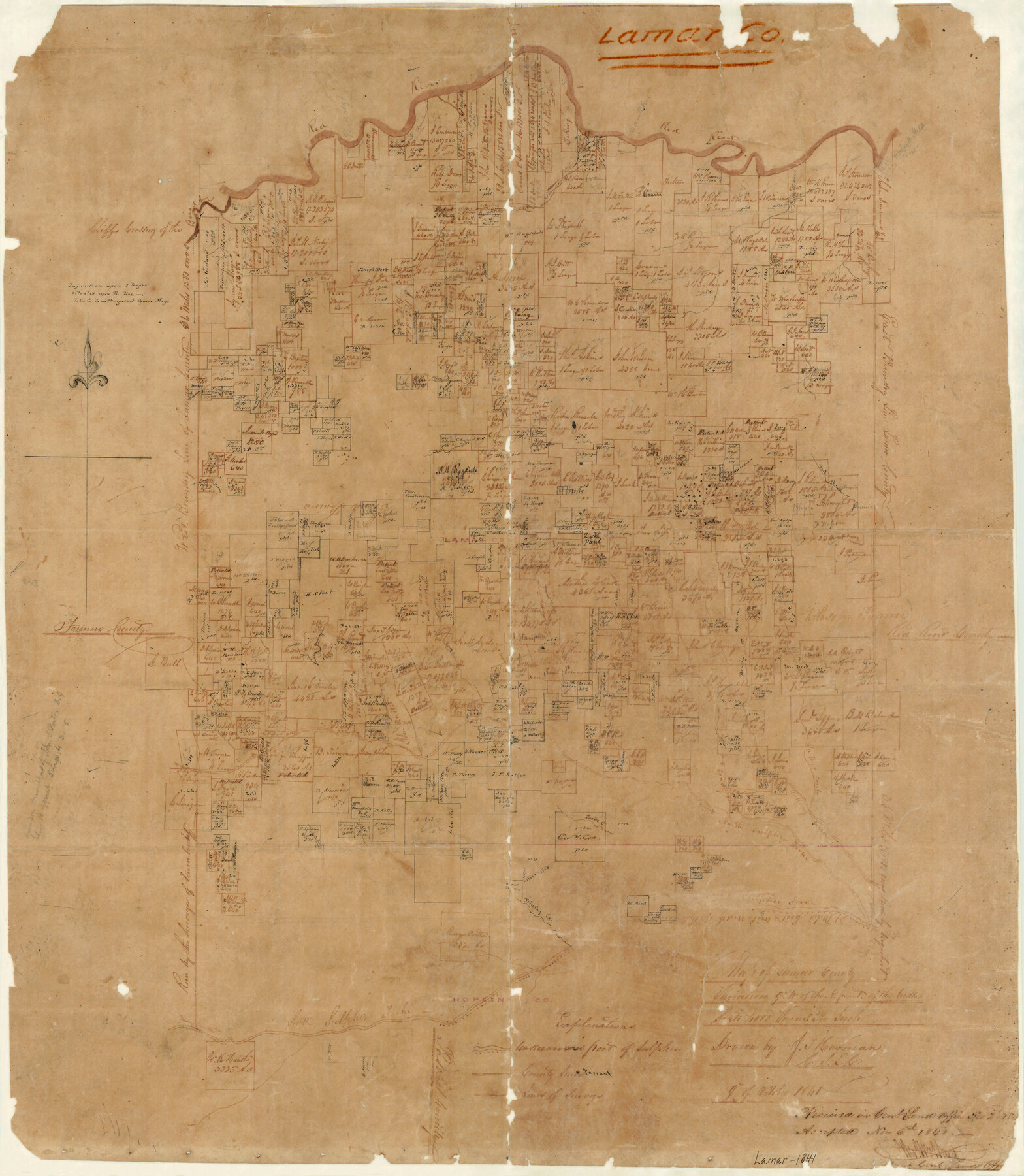 3788, Lamar County, General Map Collection
