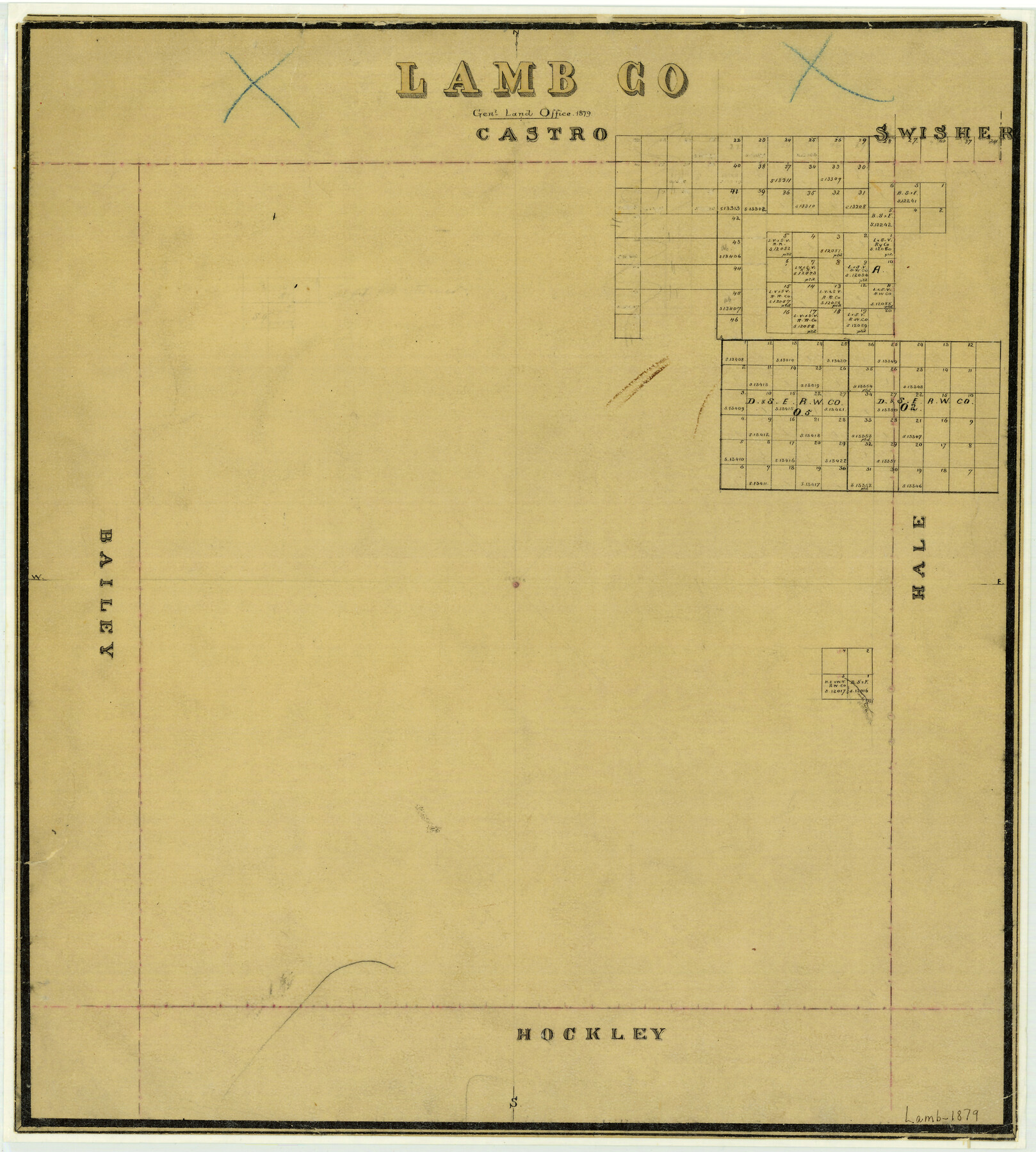3789, Lamb County, General Map Collection