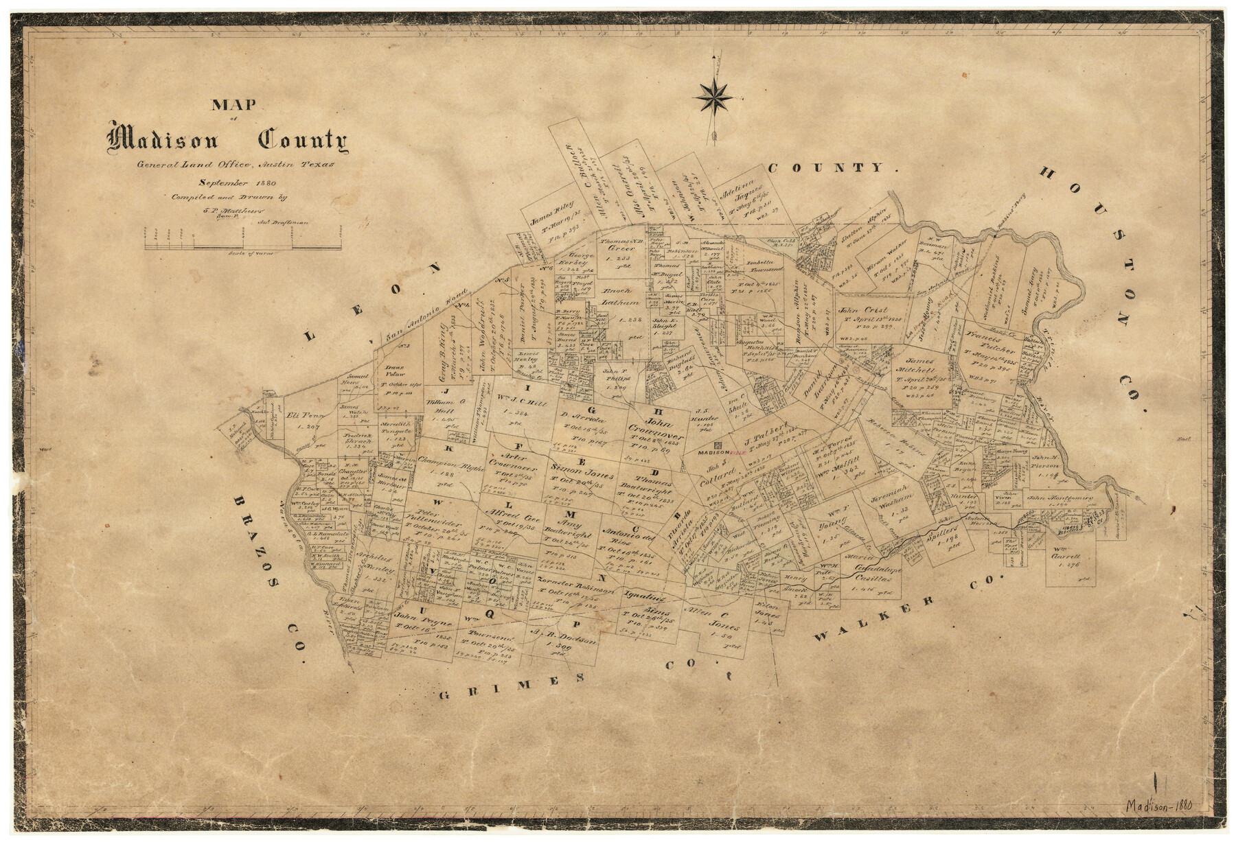 3832, Map of Madison County, General Map Collection