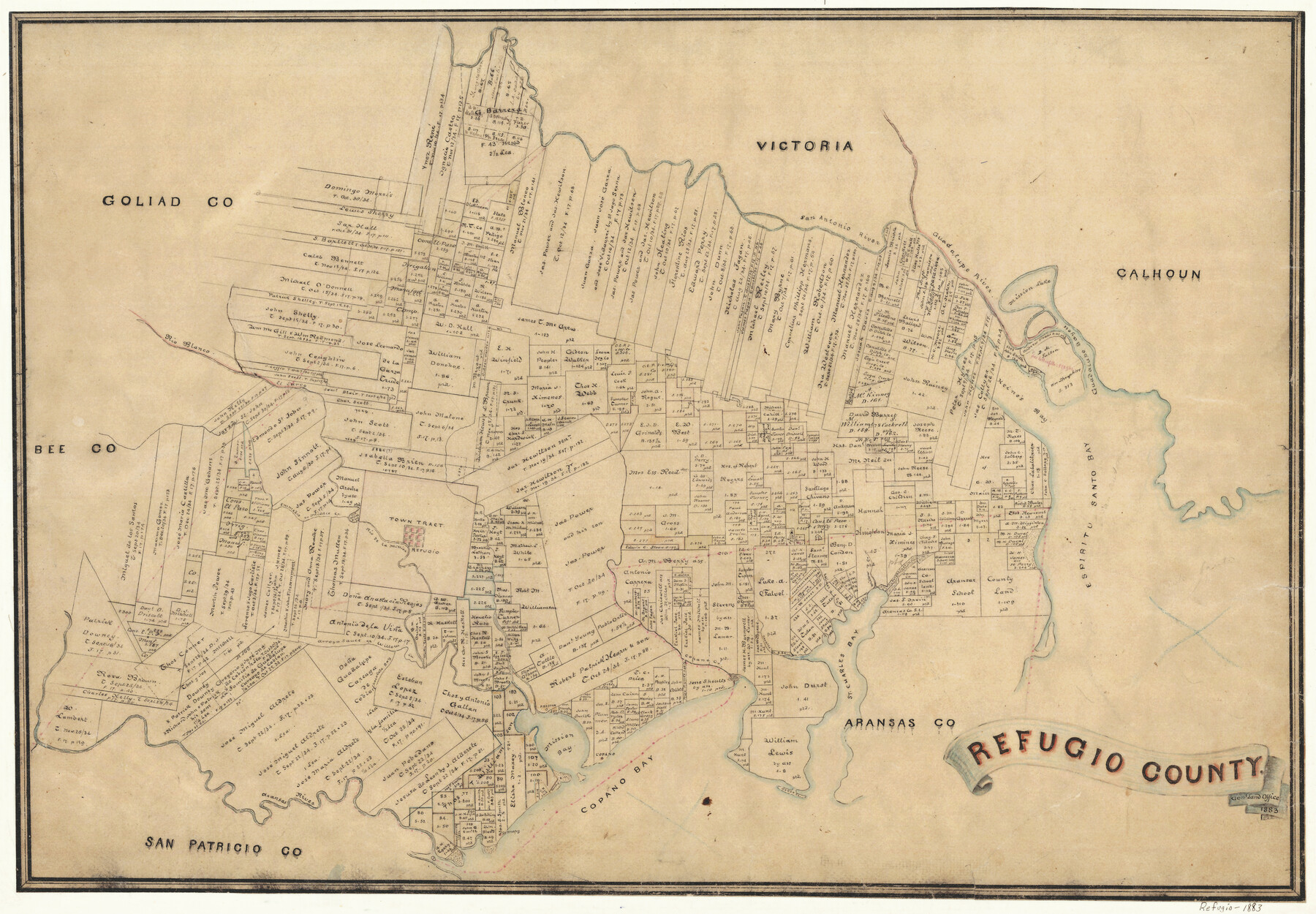 3984, Refugio County, General Map Collection
