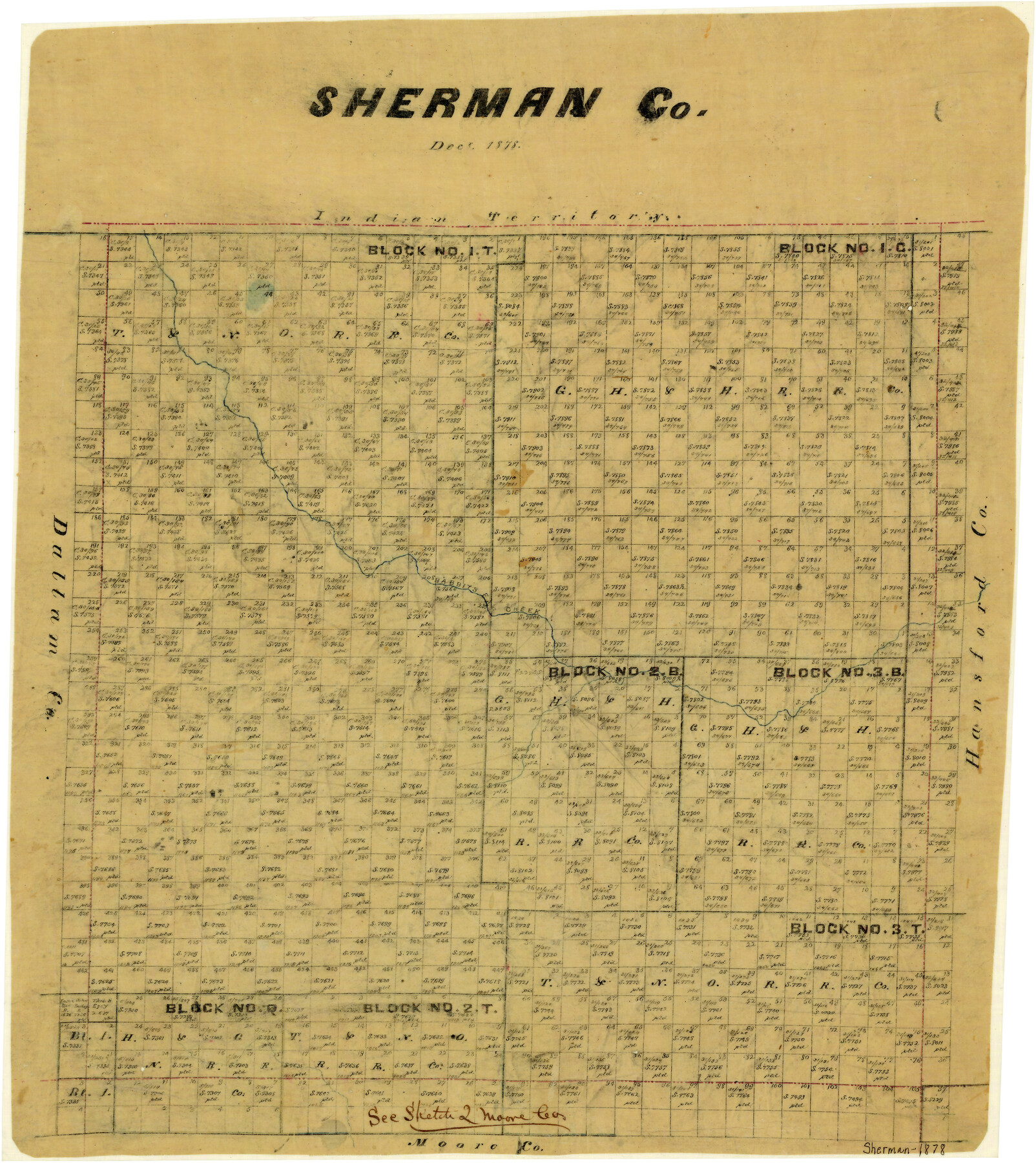 4037, Sherman County, General Map Collection
