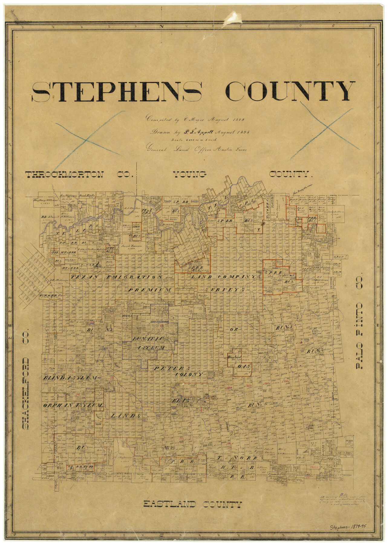 4051, Stephens County, General Map Collection