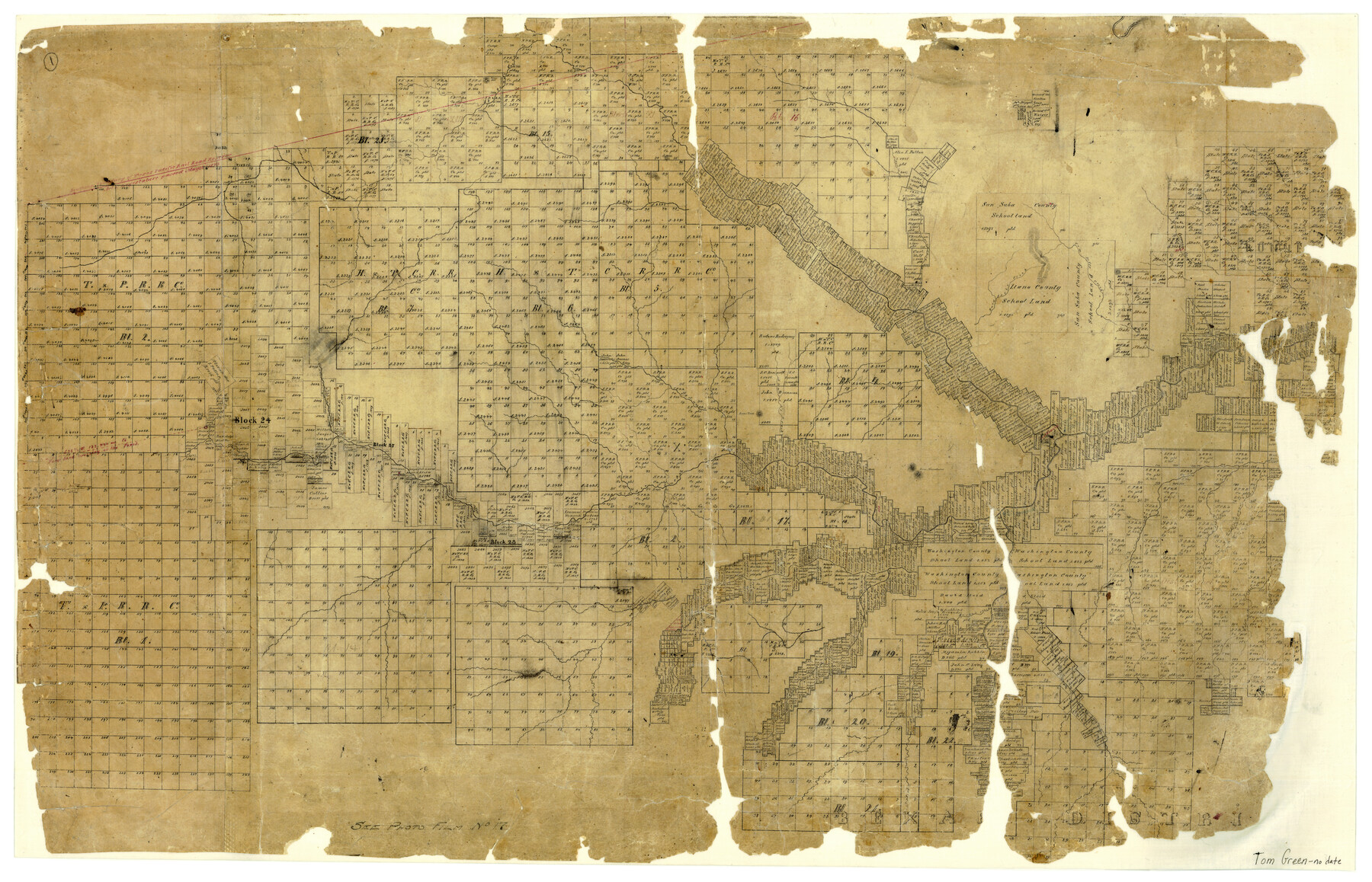 4085, [Map of Tom Green County], General Map Collection