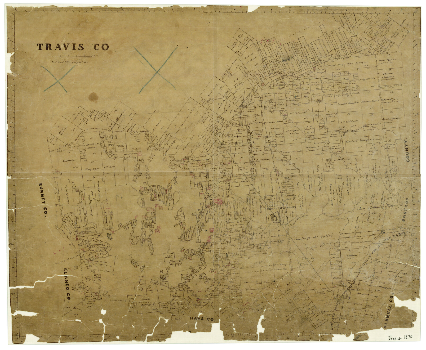 4092, Travis County, General Map Collection