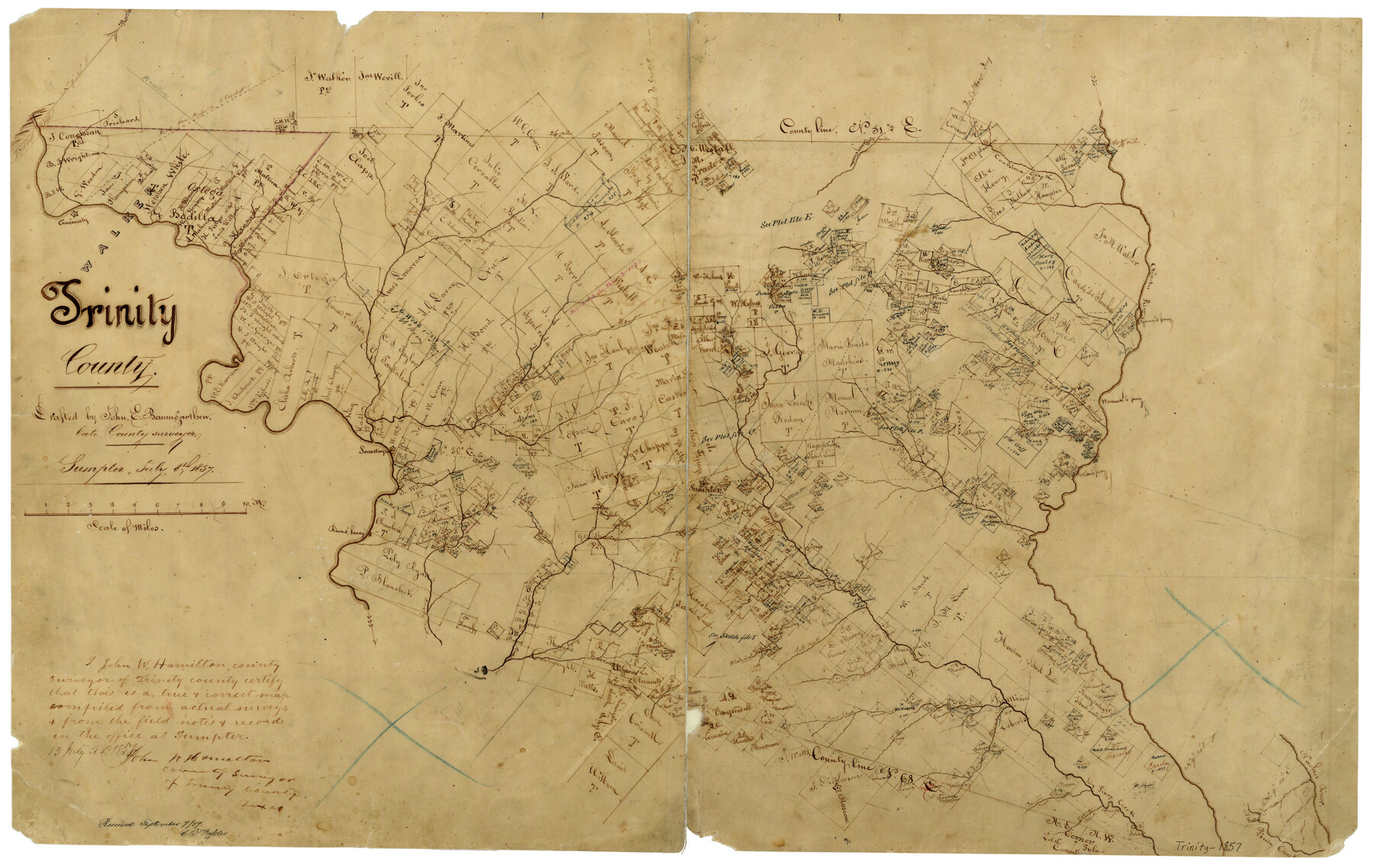 4094, Trinity County, General Map Collection