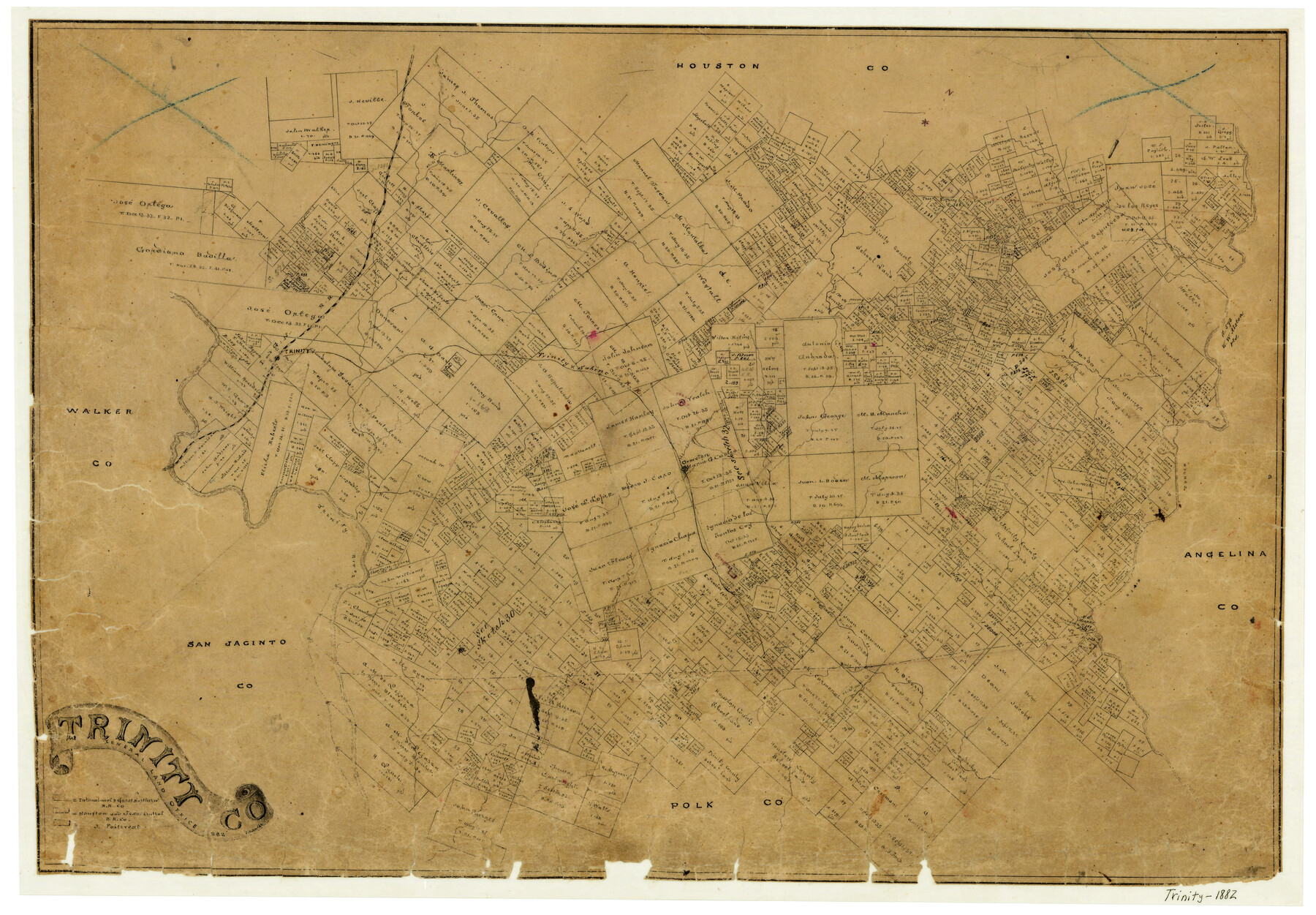 4097, Trinity County, General Map Collection