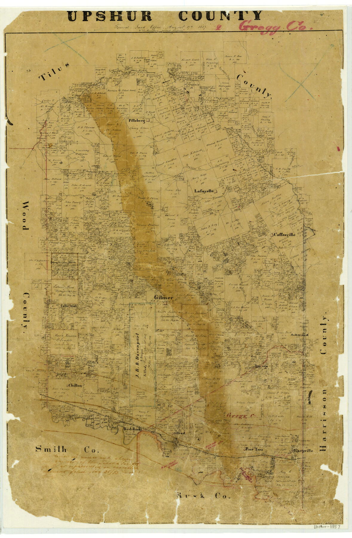 4101, Upshur County, General Map Collection