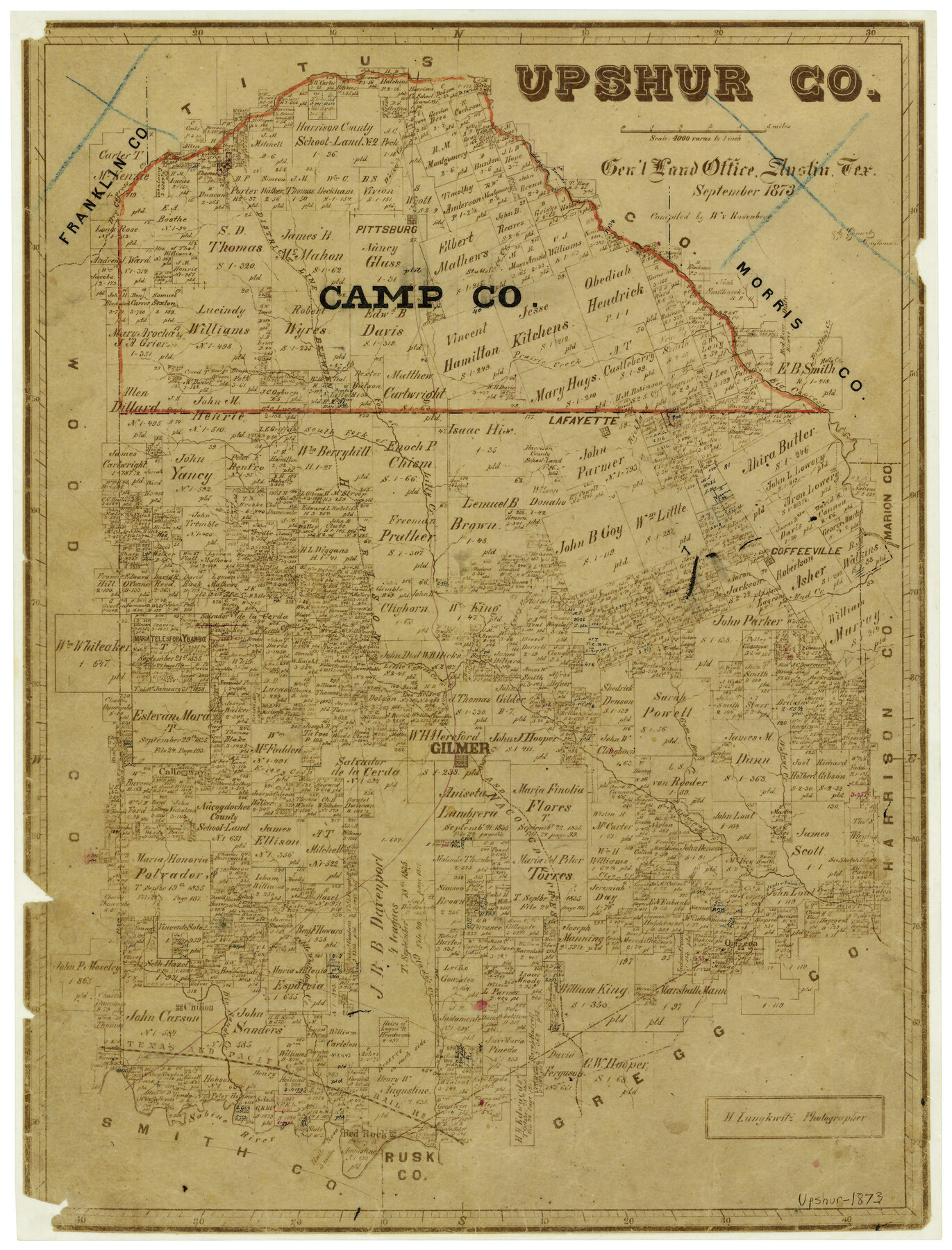 4103, Upshur County, General Map Collection