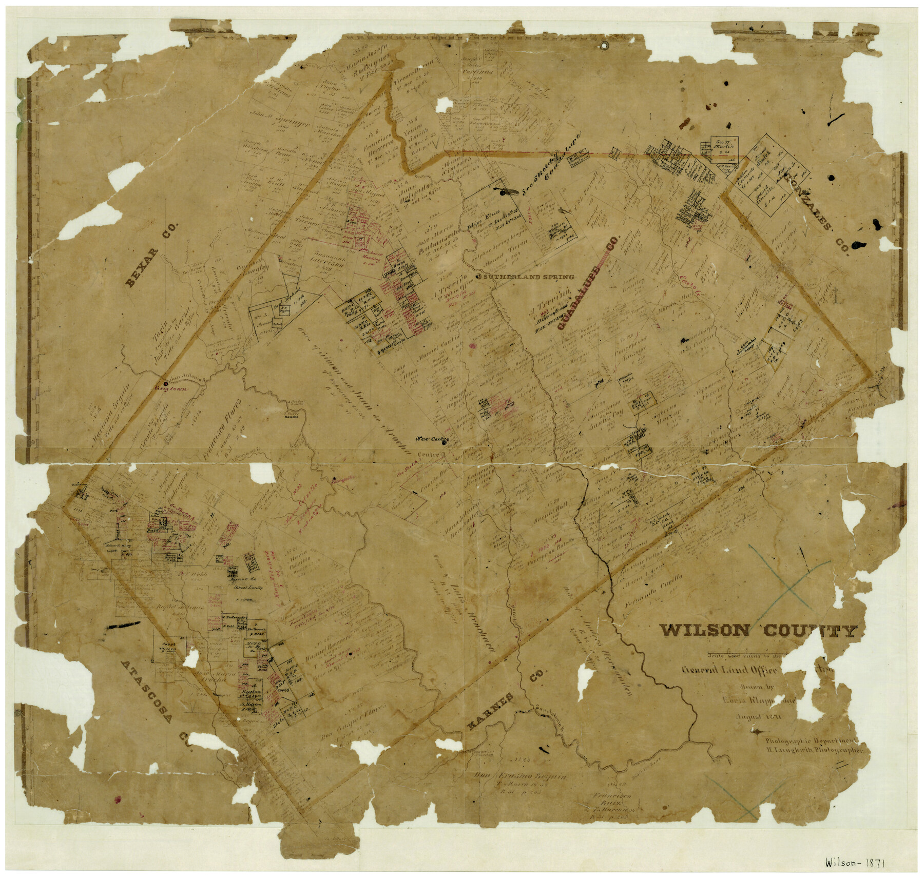 4153, Wilson County, General Map Collection
