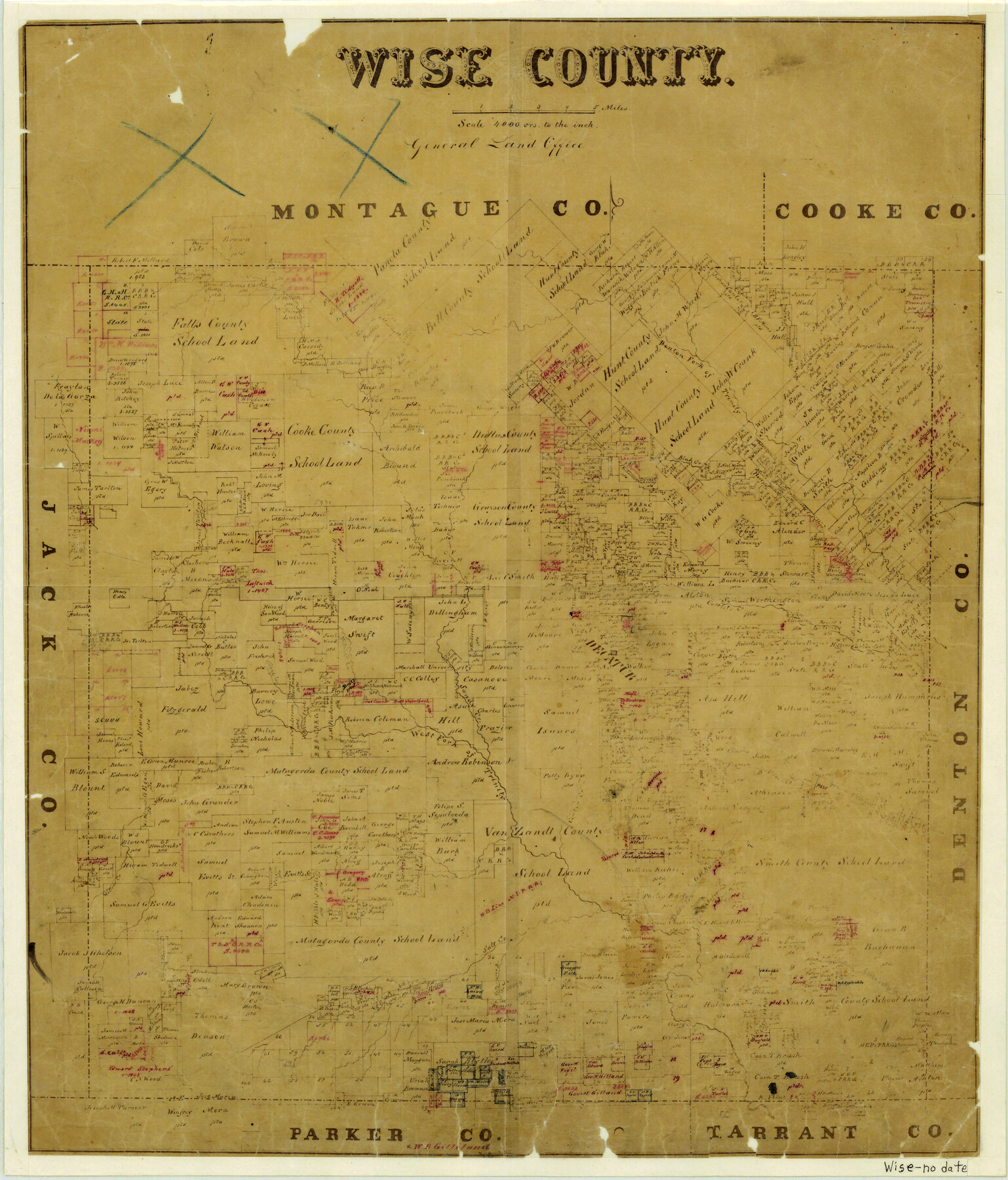 4163, Wise County, General Map Collection