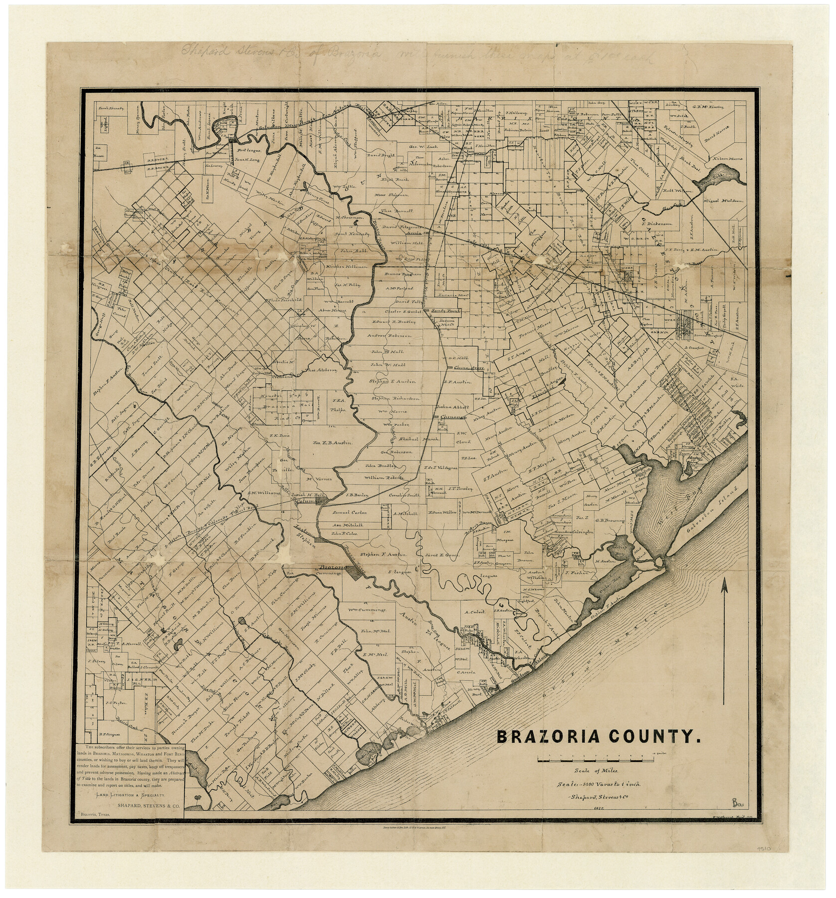 4510, Brazoria County, General Map Collection