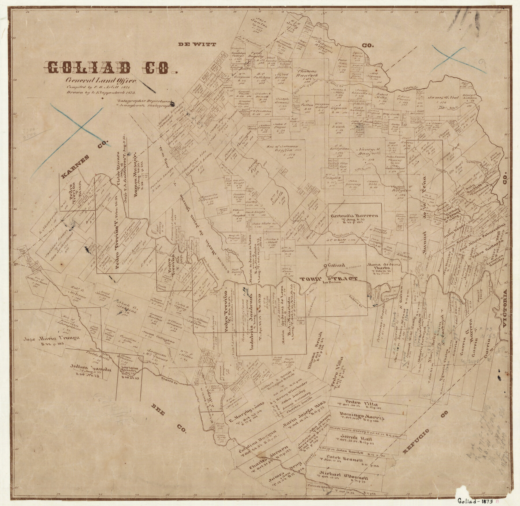 4546, Goliad County, General Map Collection

