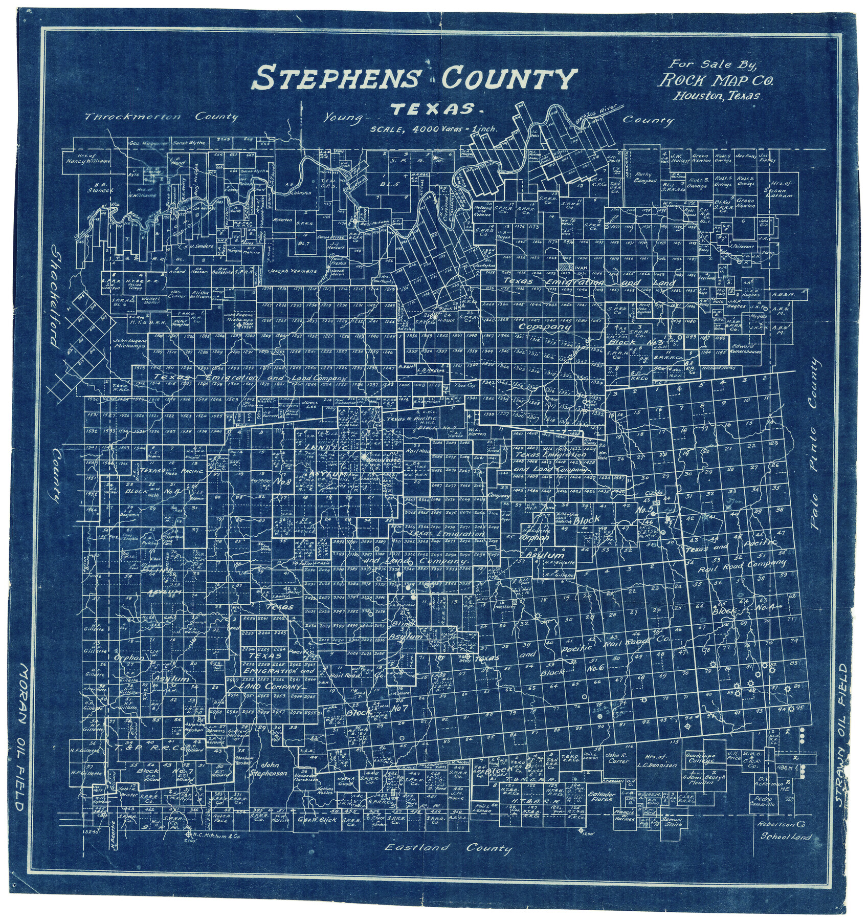 4627, Stephens County Texas, General Map Collection