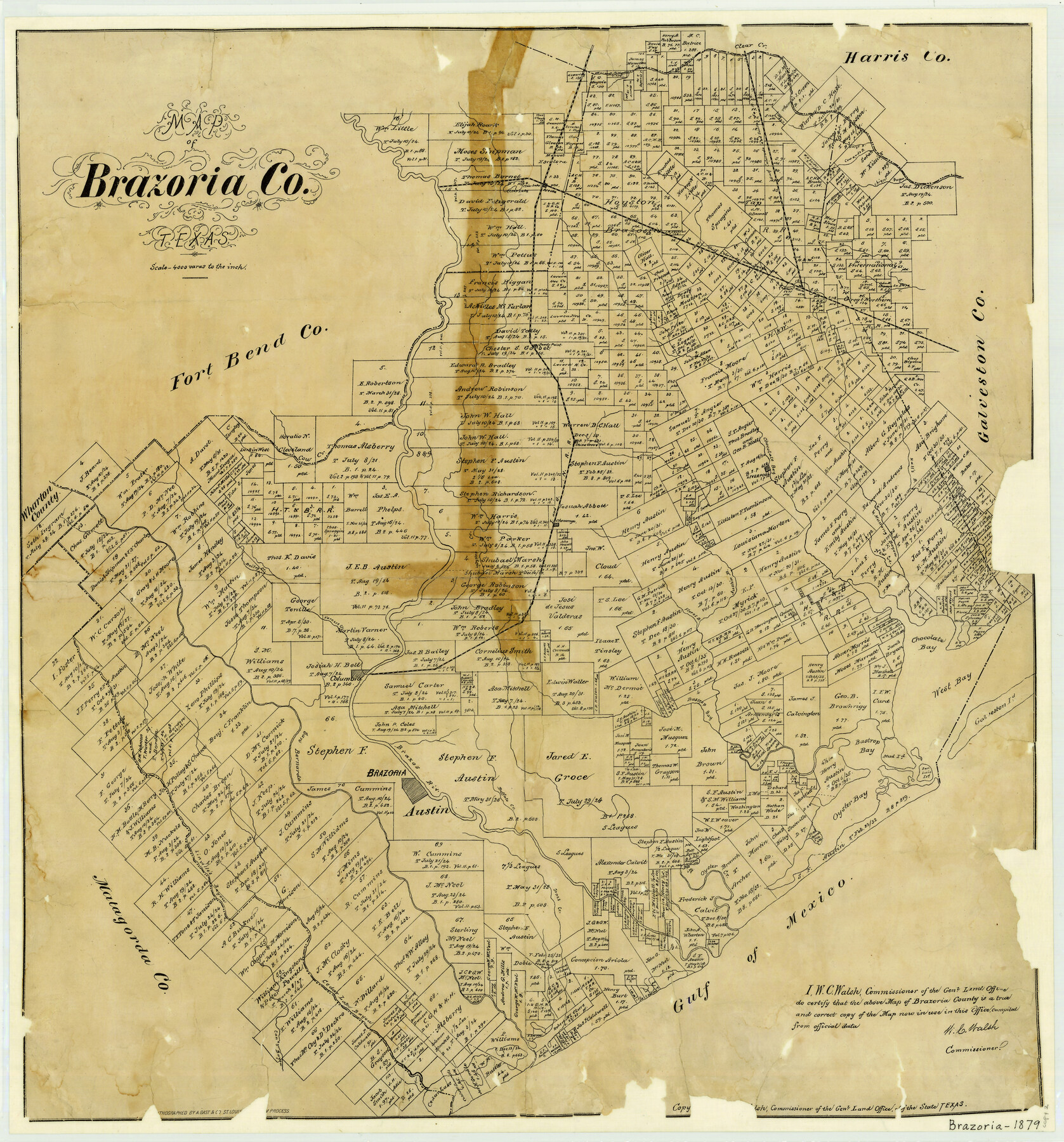 4647, Brazoria County, General Map Collection