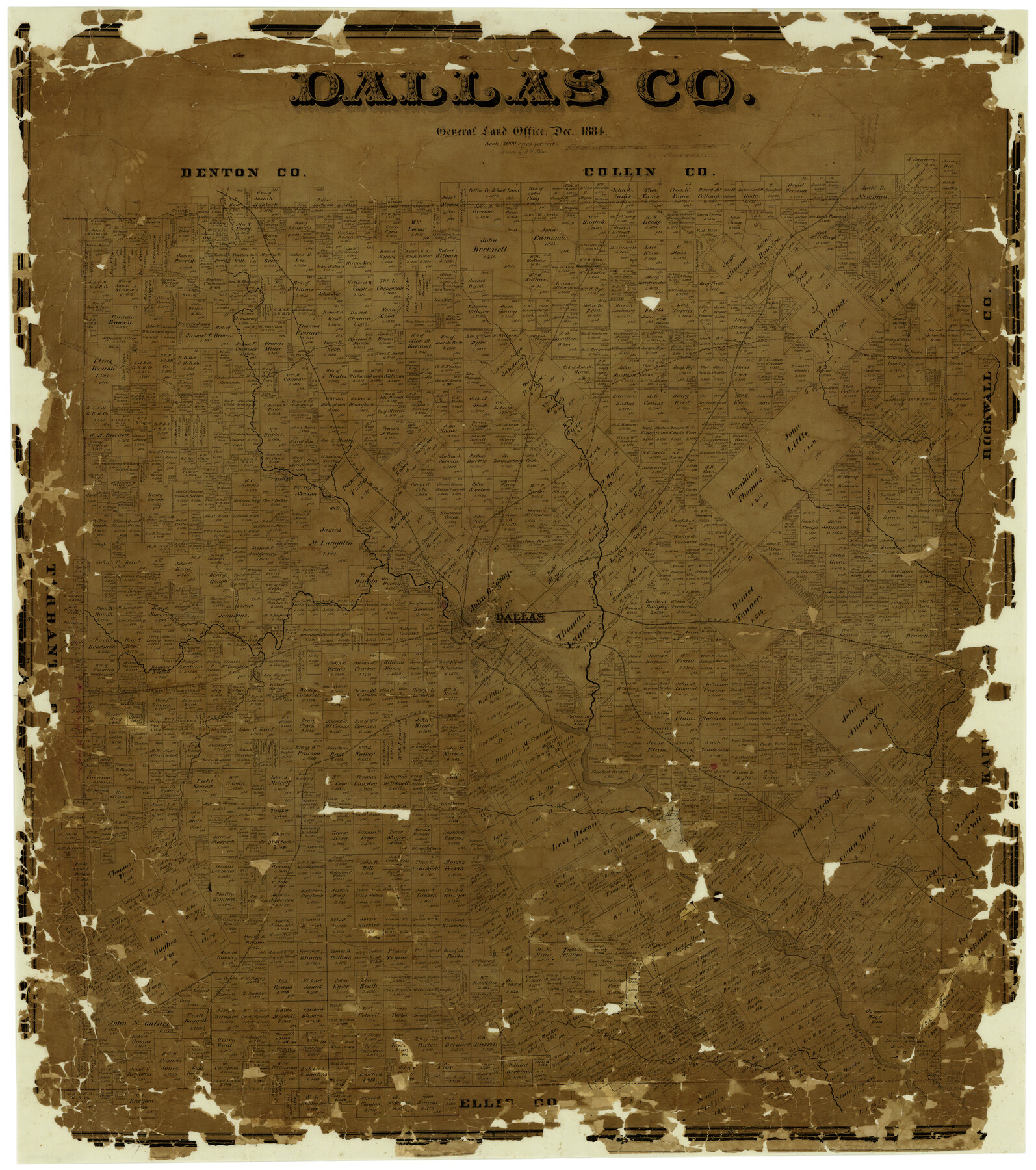 4680, Dallas Co., General Map Collection
