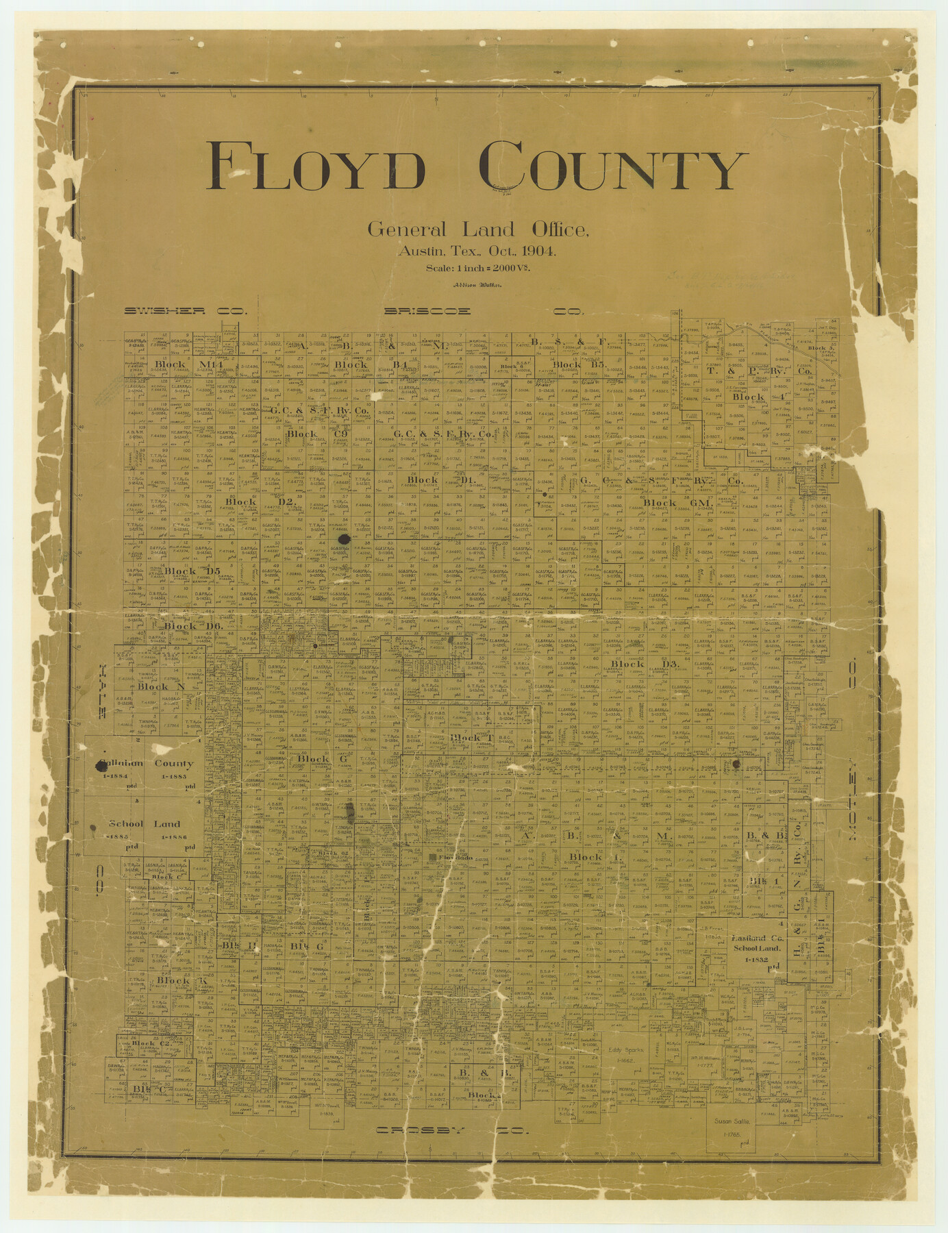 4717, Floyd County, General Map Collection