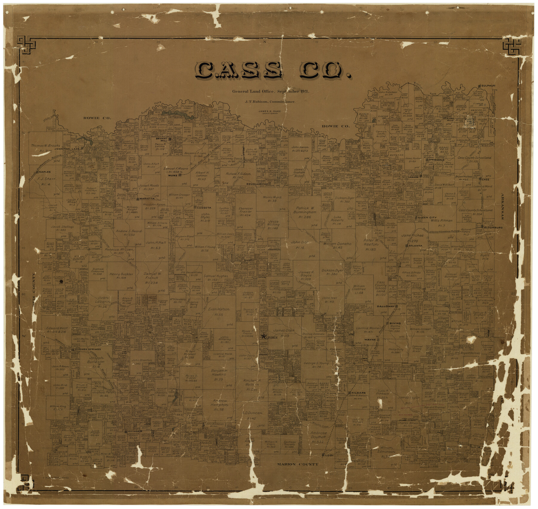4749, Cass Co., General Map Collection
