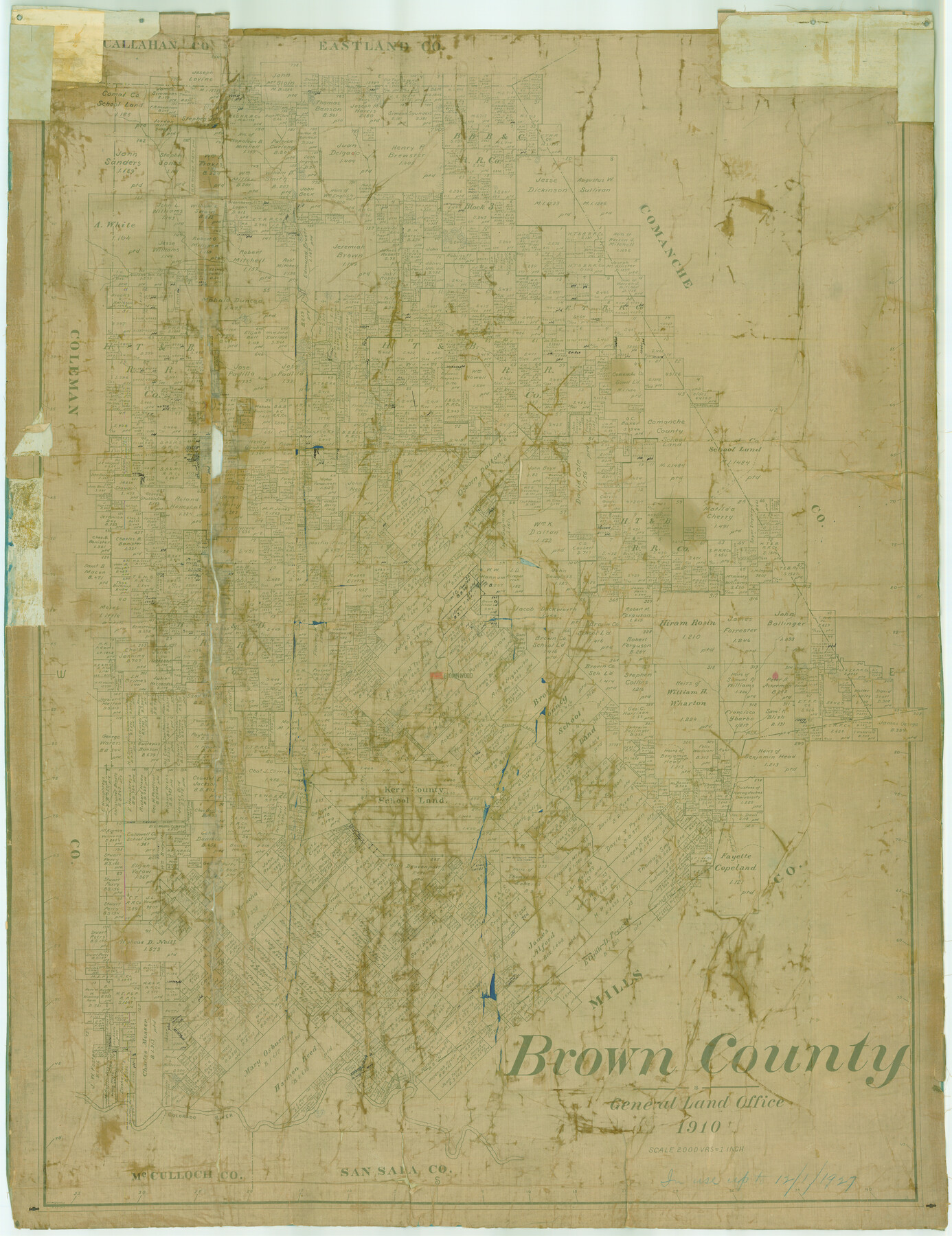 4755, Brown County, General Map Collection