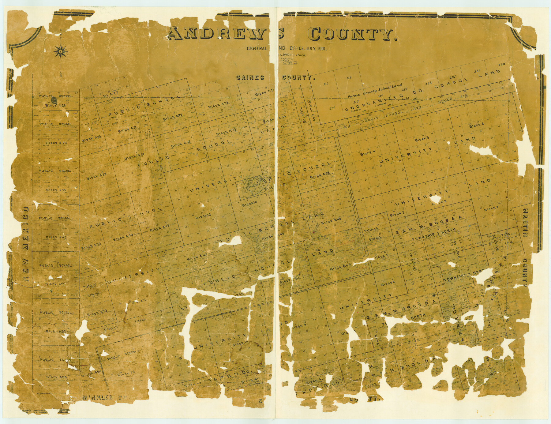 4779, Andrews County, General Map Collection