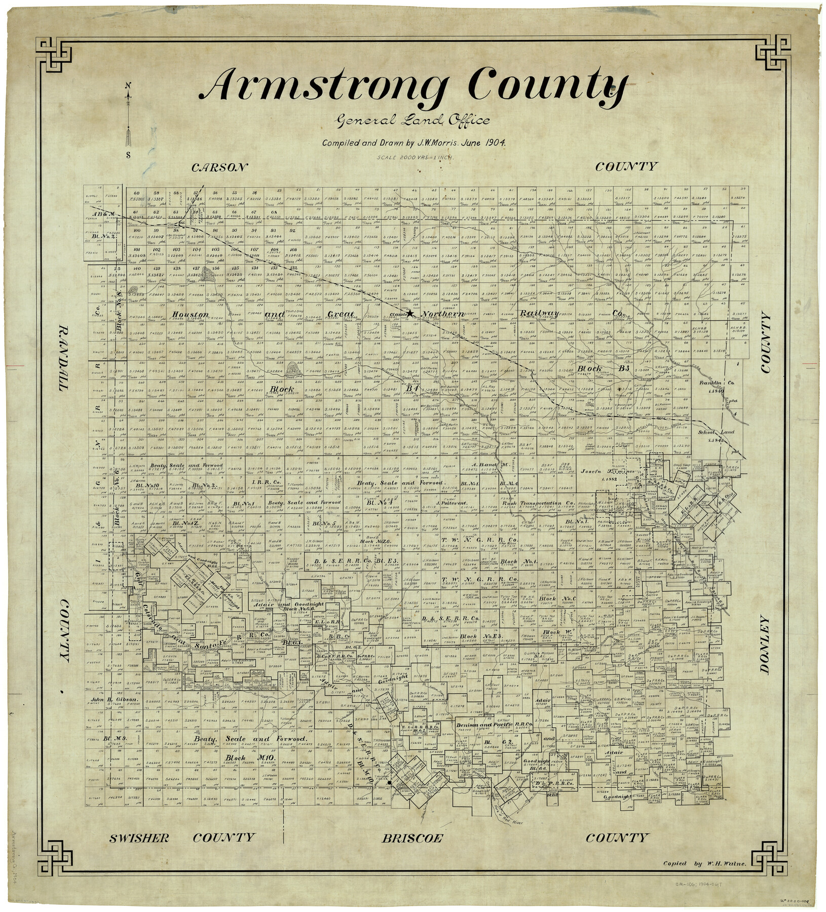 4876, Armstrong County, General Map Collection