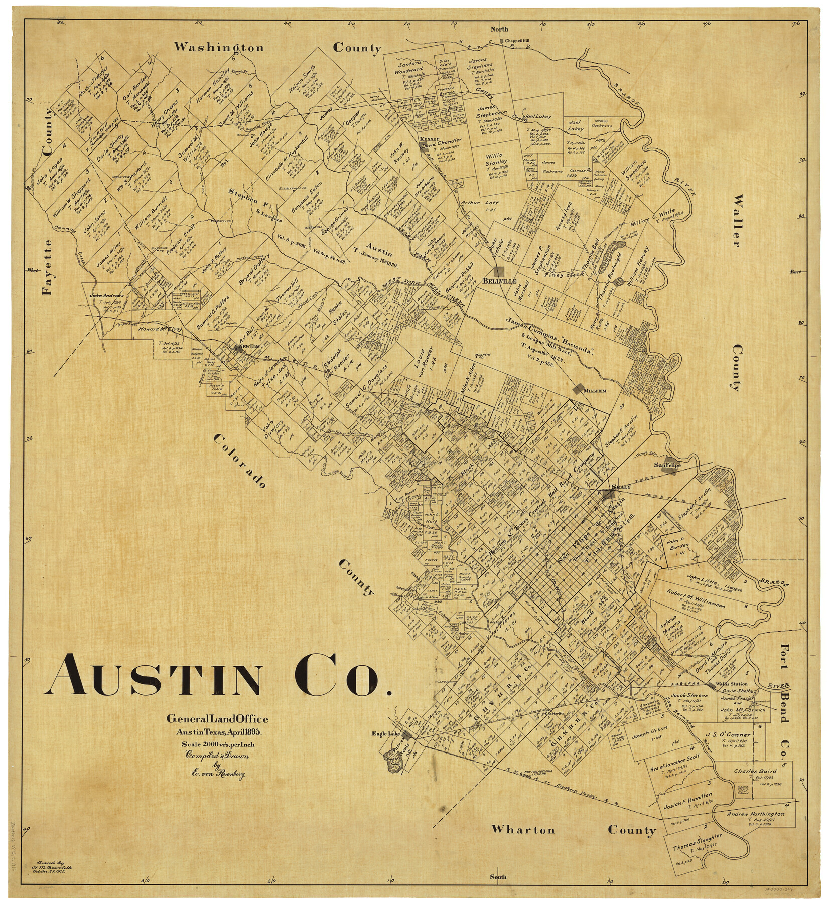 4878, Austin Co., General Map Collection