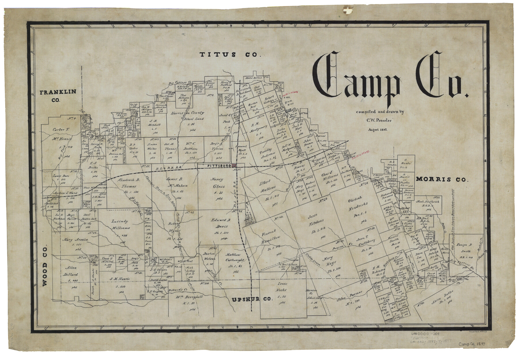 4903, Camp Co., General Map Collection
