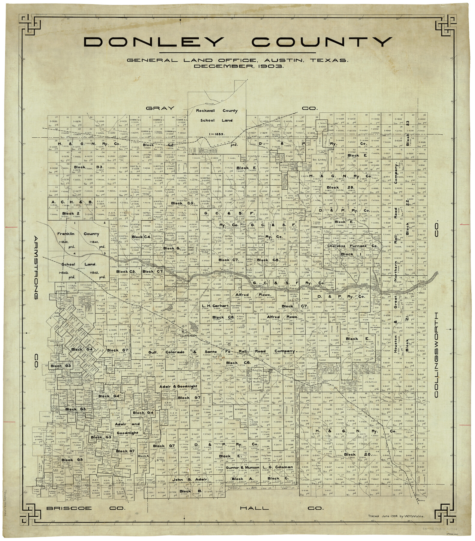 4935, Donley County, General Map Collection

