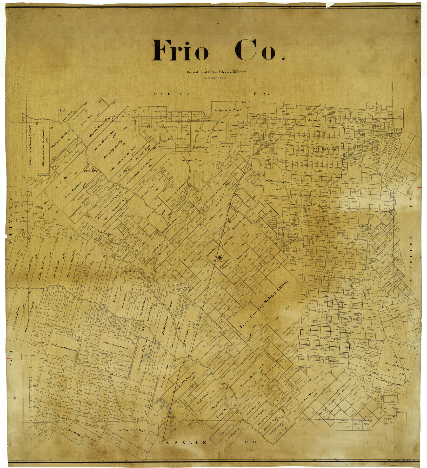 4952, Frio Co., General Map Collection