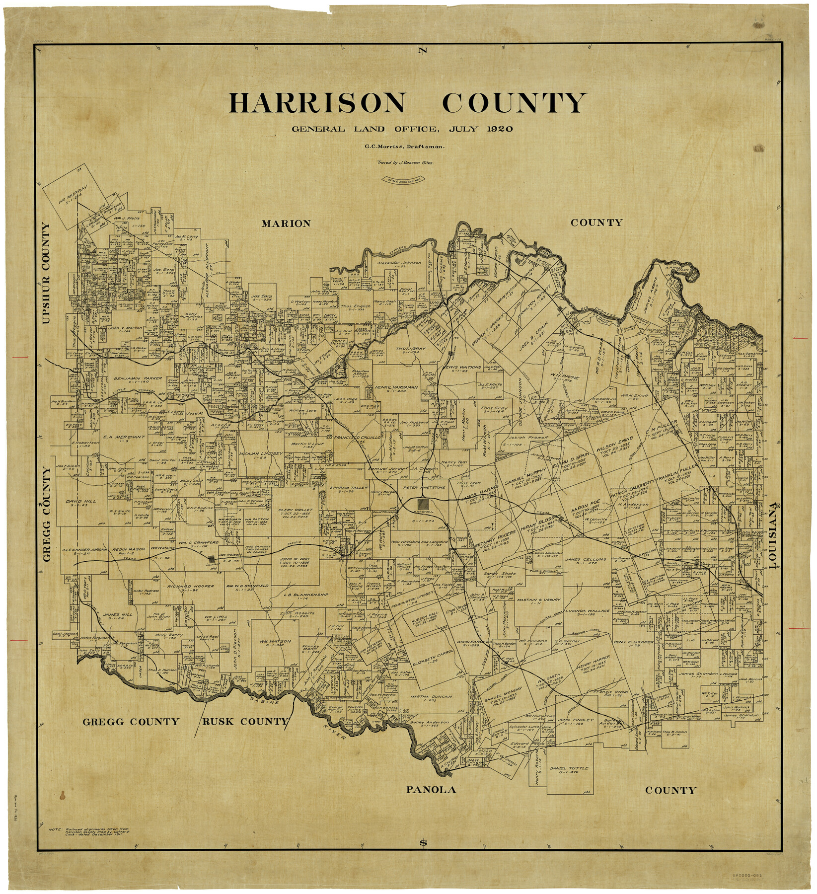 4972, Harrison County, General Map Collection