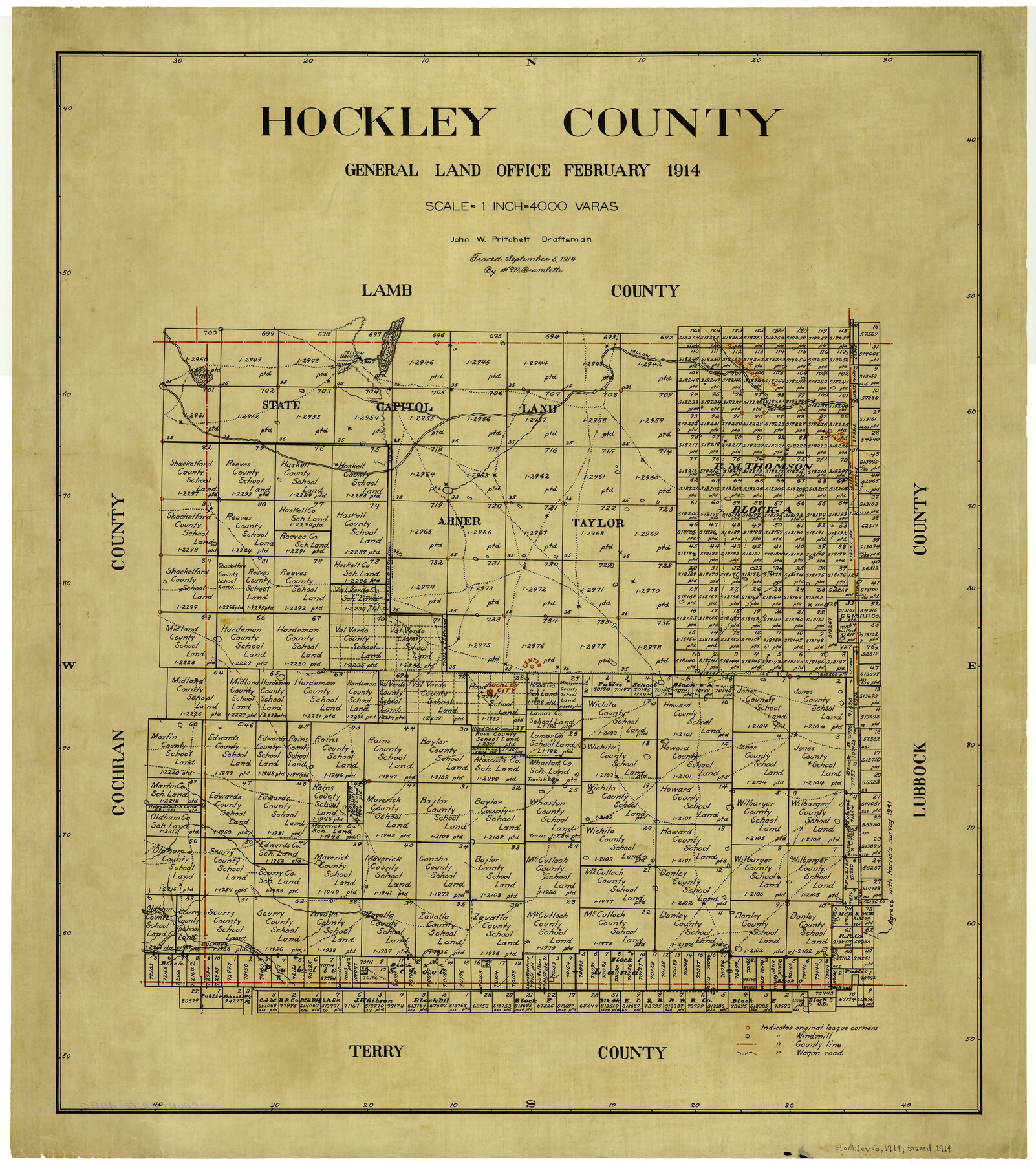 4980, Hockley County, General Map Collection