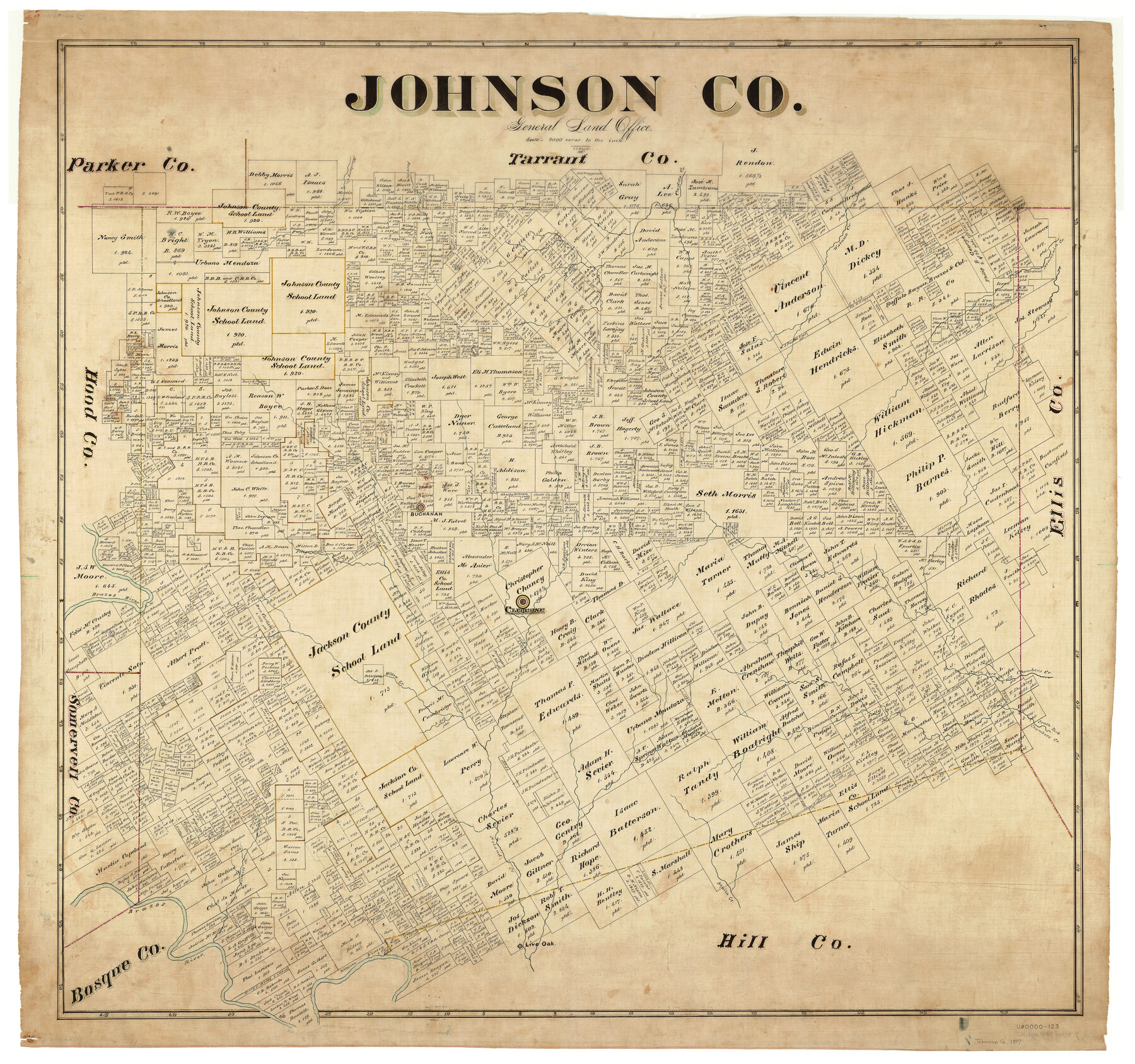 4995, Johnson Co., General Map Collection