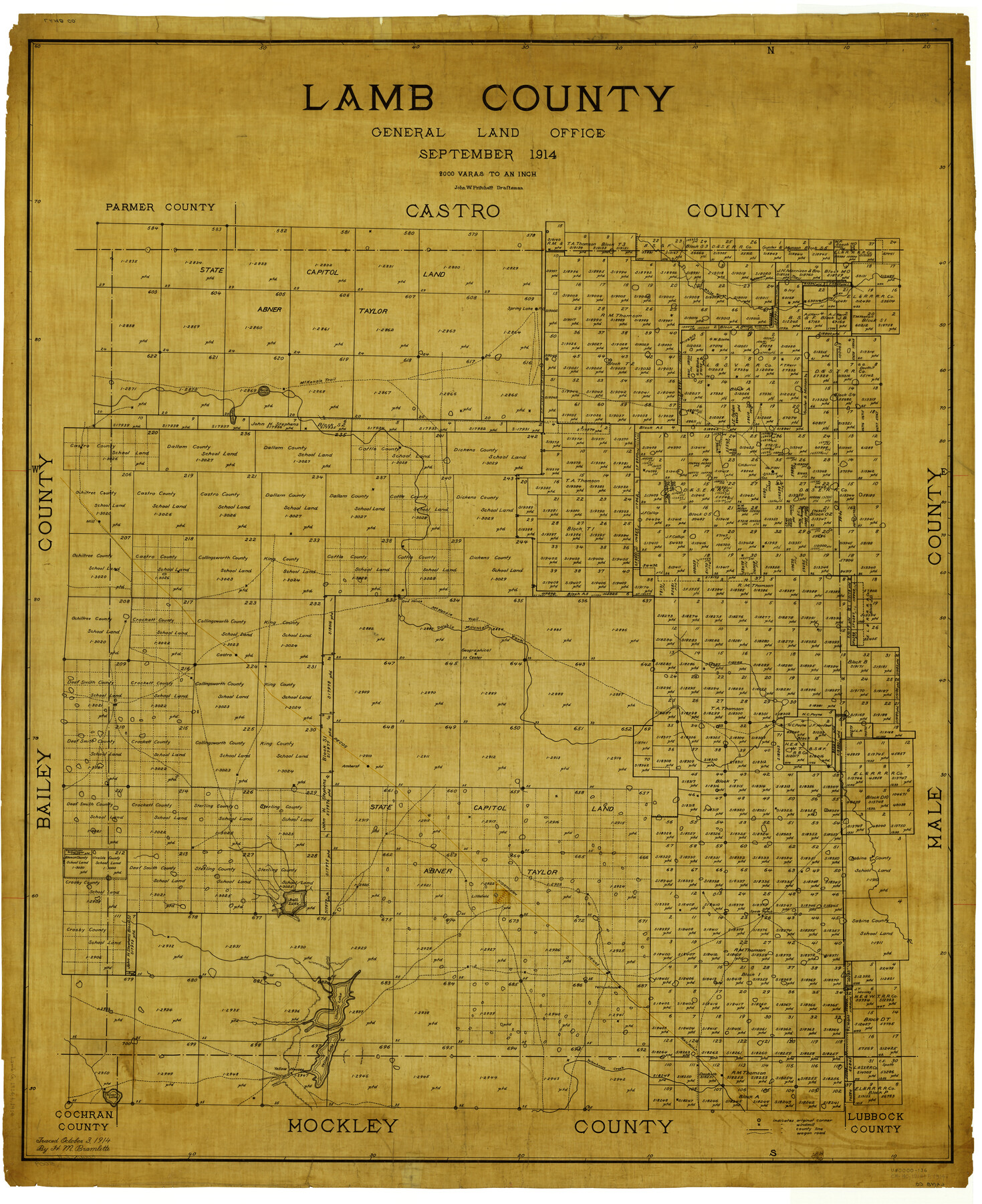 5009, Lamb County, General Map Collection