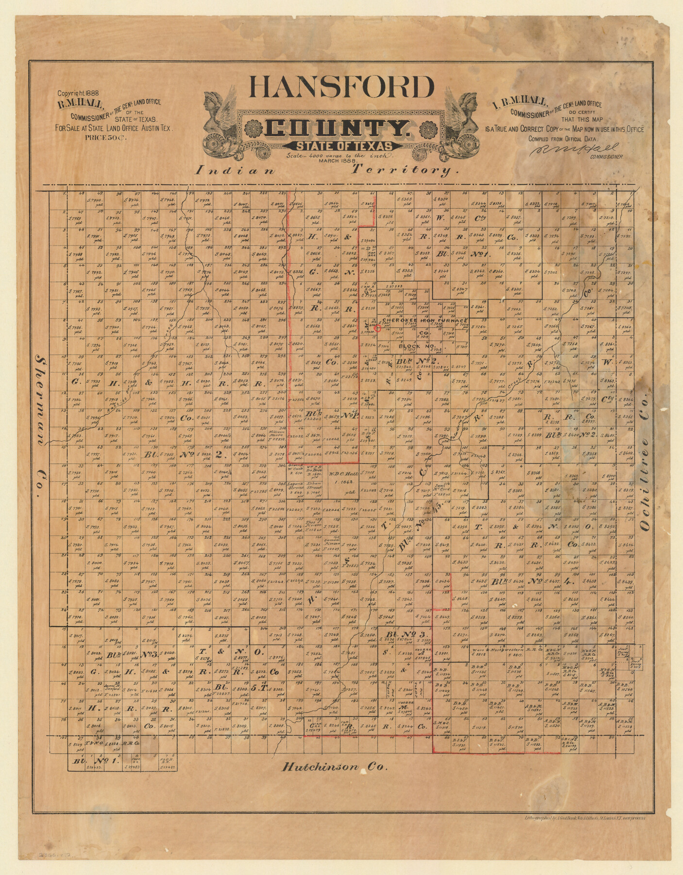 5033, Hansford County, Texas, Maddox Collection