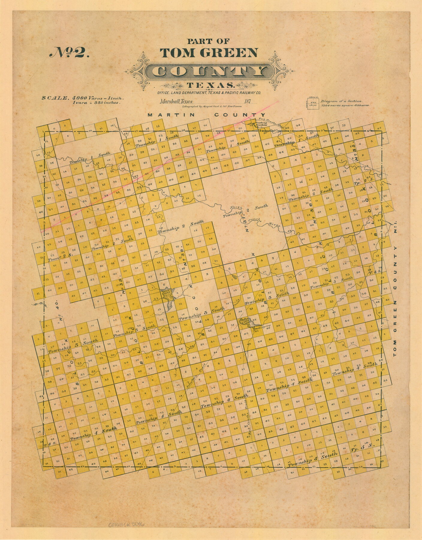 5046, Part of Tom Green County, Texas (No. 2), Maddox Collection