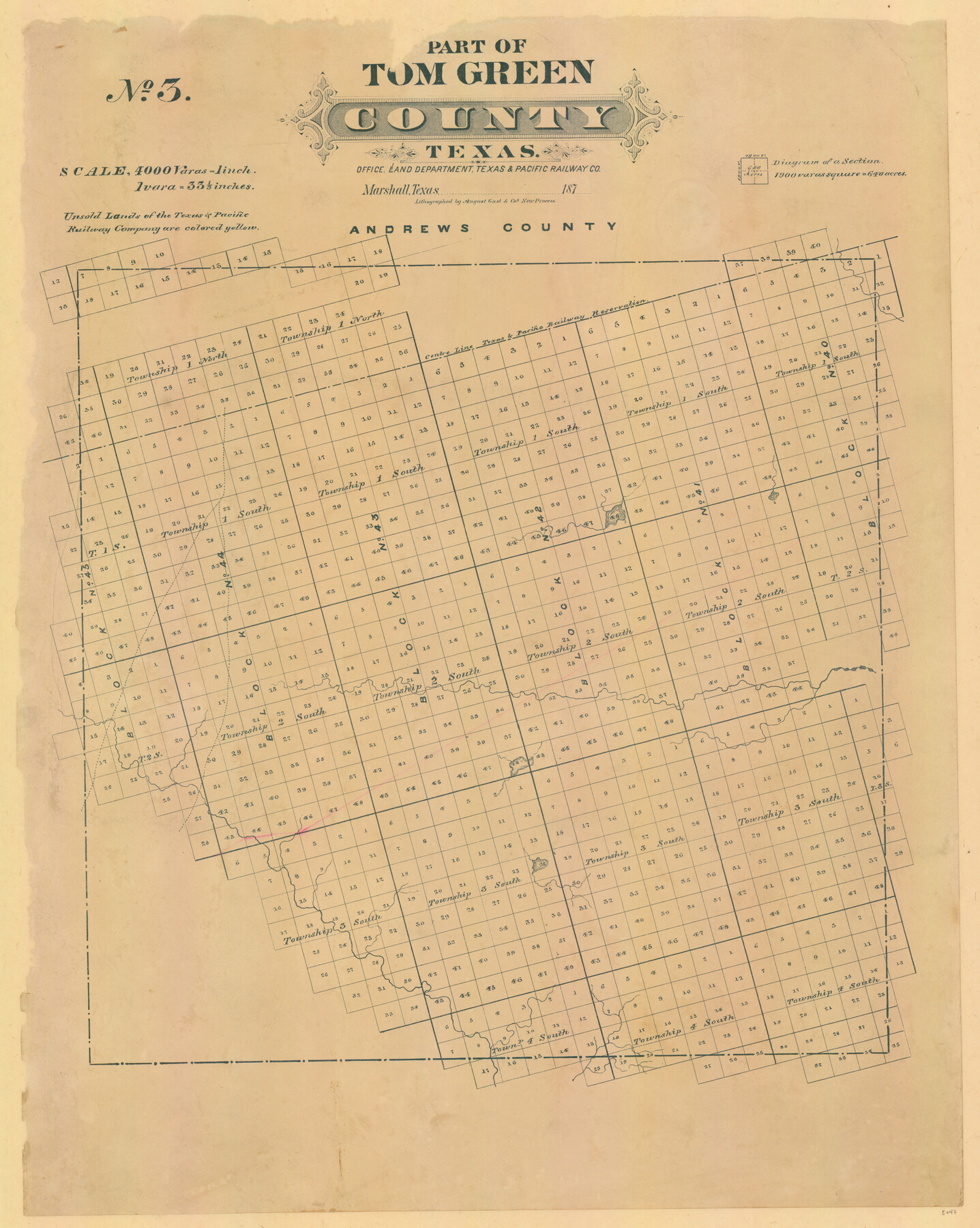 5047, Part of Tom Green County, Texas (No. 3), Maddox Collection