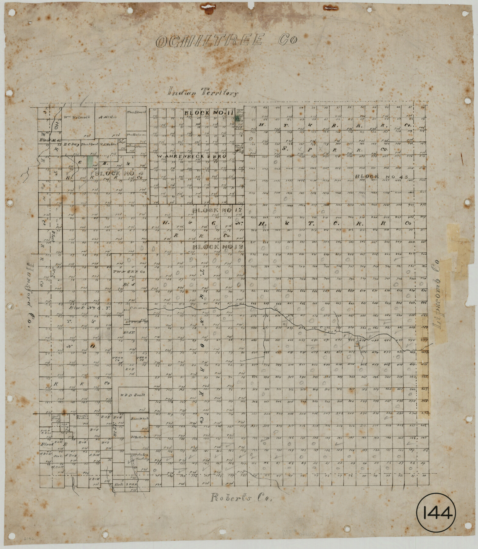 507, Ochiltree County, Texas, Maddox Collection