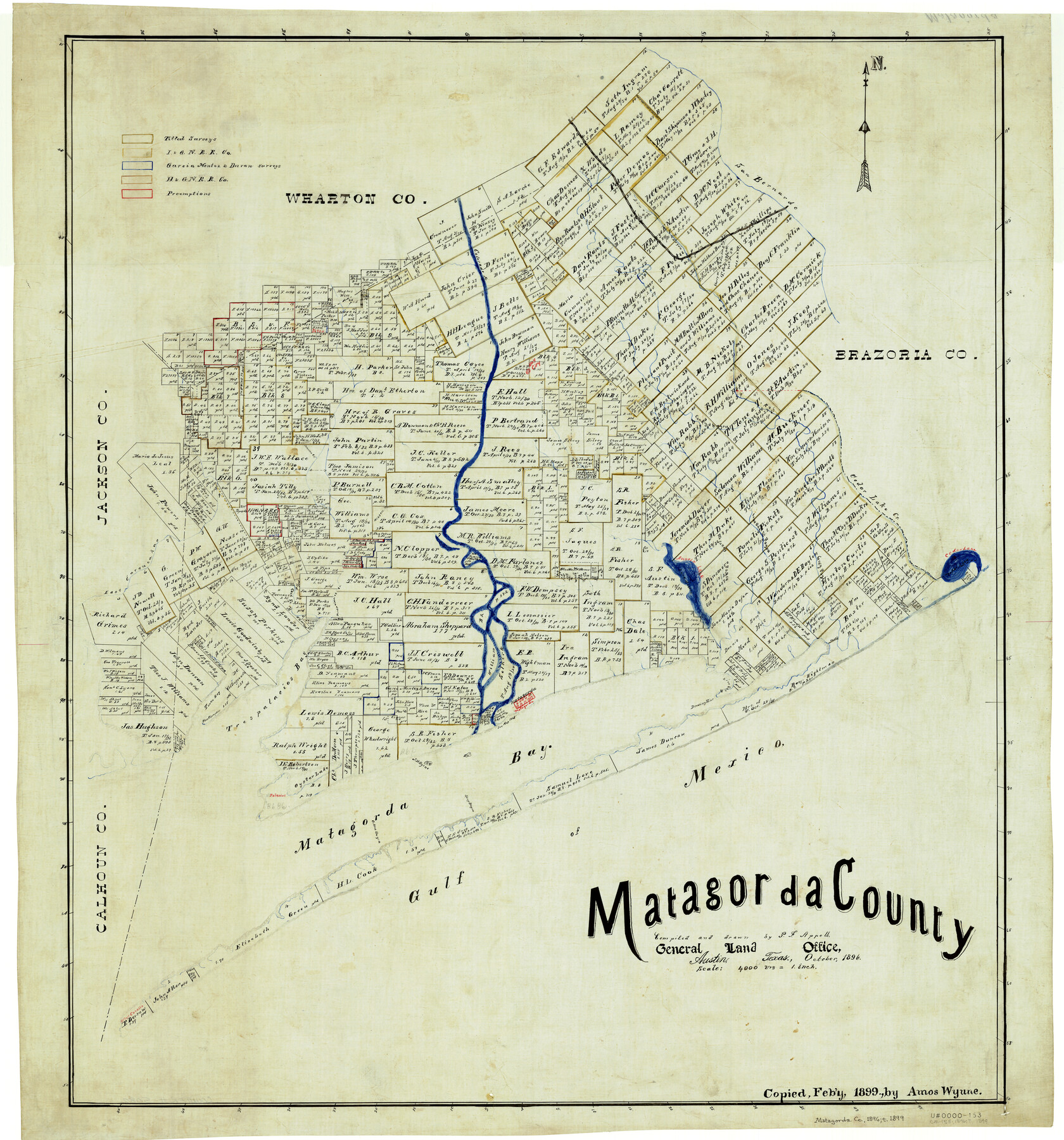 5082, Matagorda County, General Map Collection
