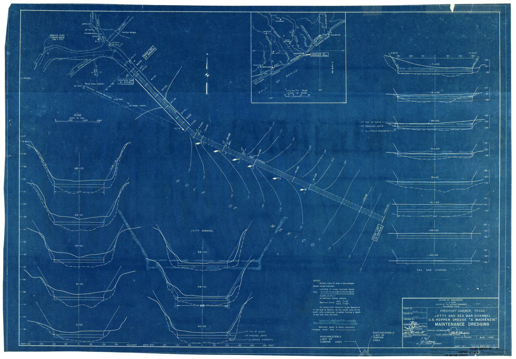 5181, Brazoria County Rolled Sketch 48, General Map Collection
