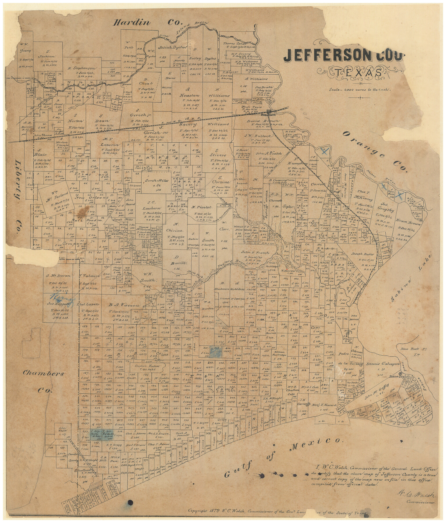 521, Jefferson County, Texas, Maddox Collection
