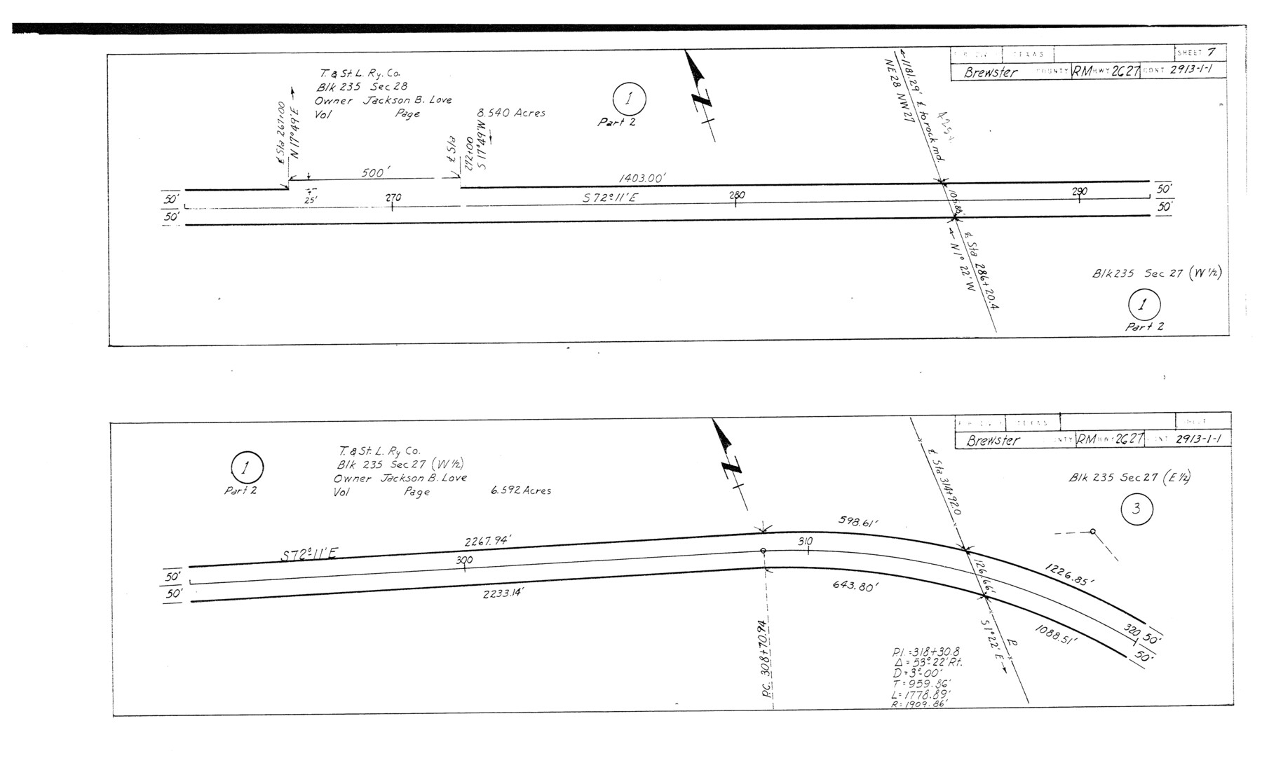 5270, Brewster County Rolled Sketch 114, General Map Collection