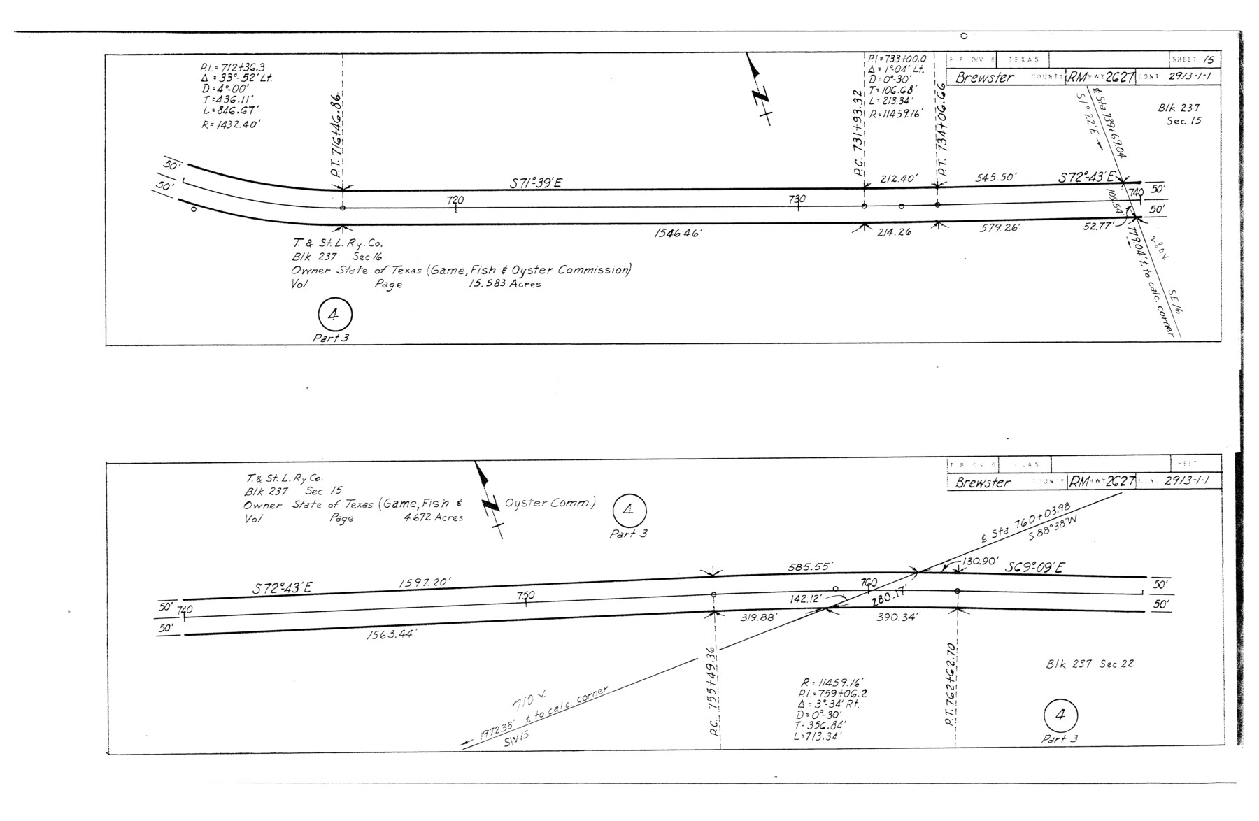 5278, Brewster County Rolled Sketch 114, General Map Collection