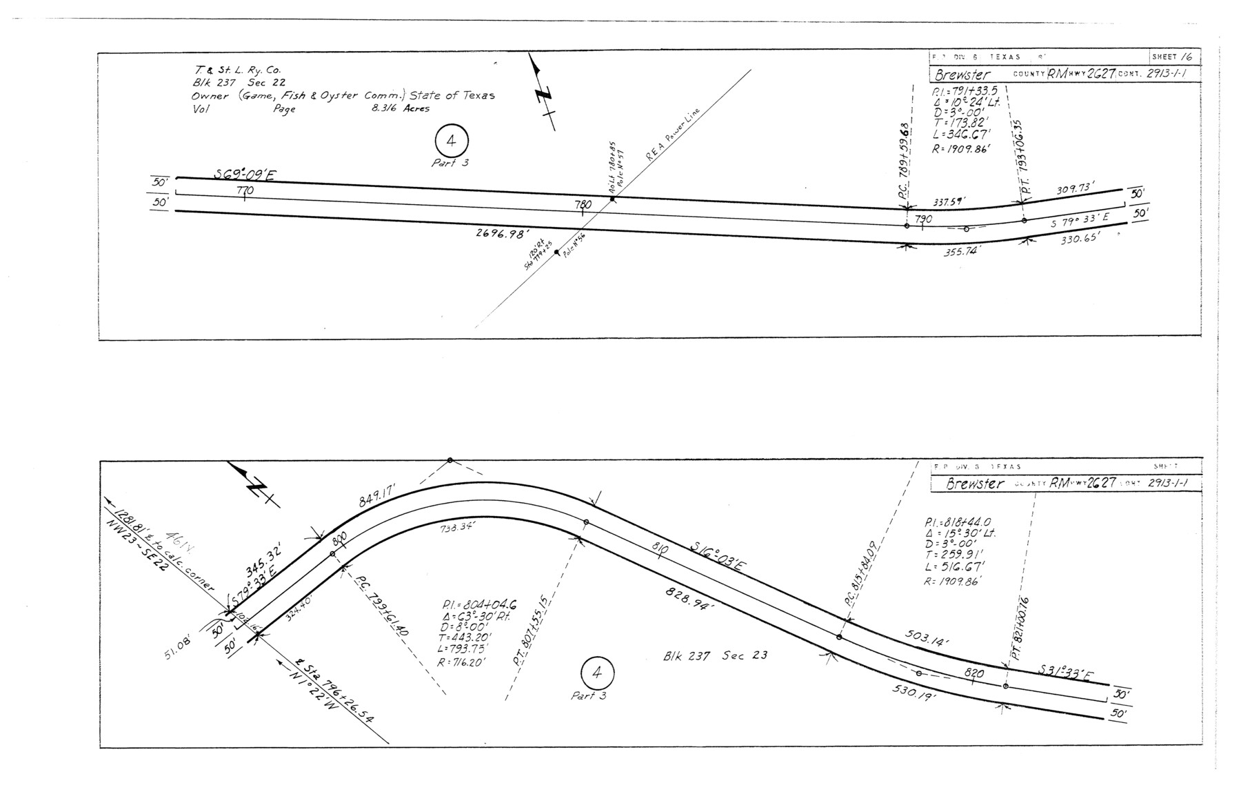 5279, Brewster County Rolled Sketch 114, General Map Collection